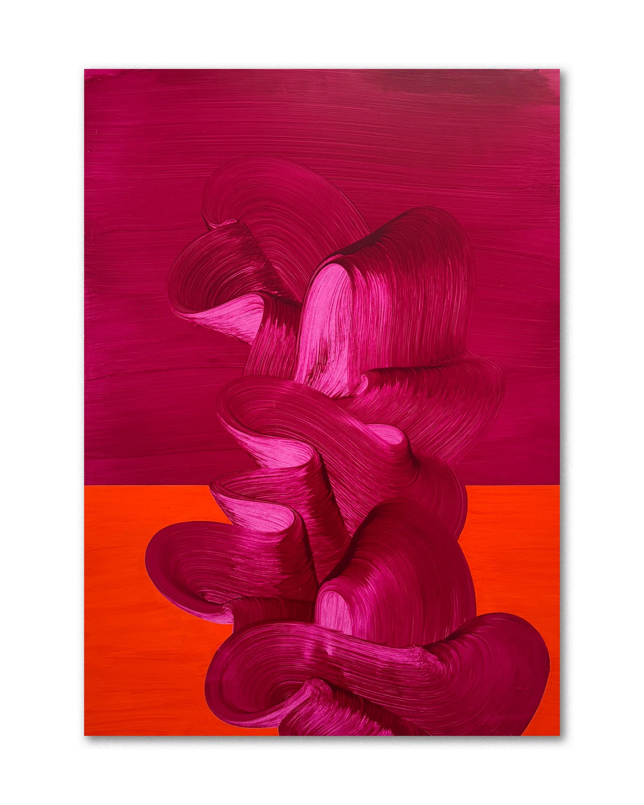 Pretty when she's angry | Acrylic on board | 880mm x 620mm