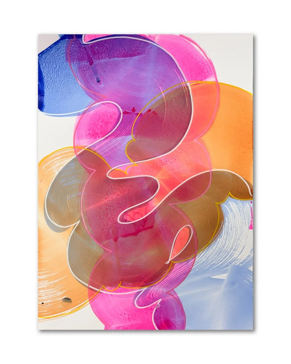 One day you'll miss this | 594 x 420mm | Acrylic on paper