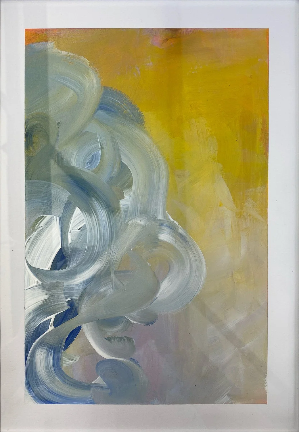 Where shall we go from here 1 | Acrylic on paper | 297mm x 210mm (A4)