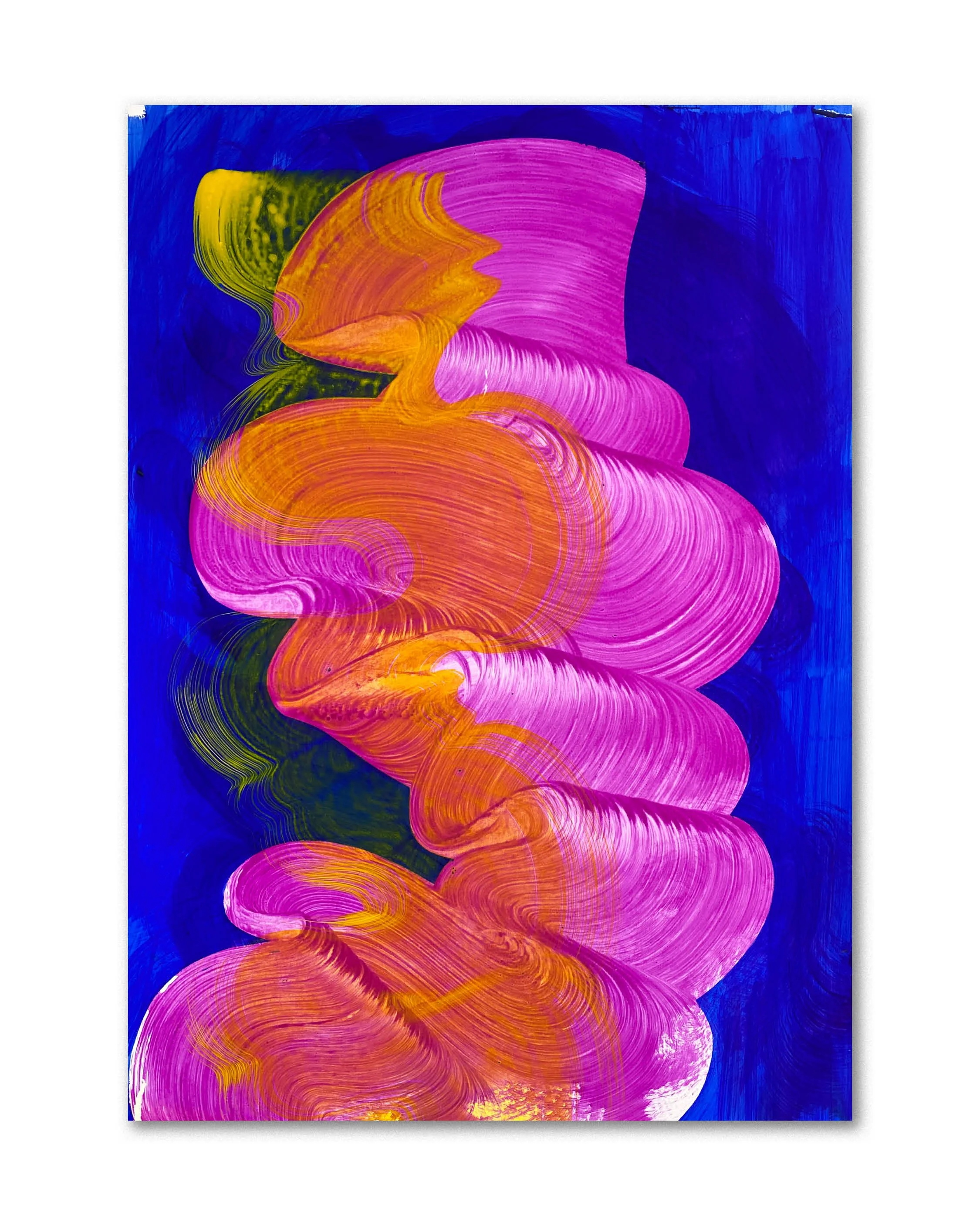 She's always been like that | Acrylic on paper | 594mm x 420mm