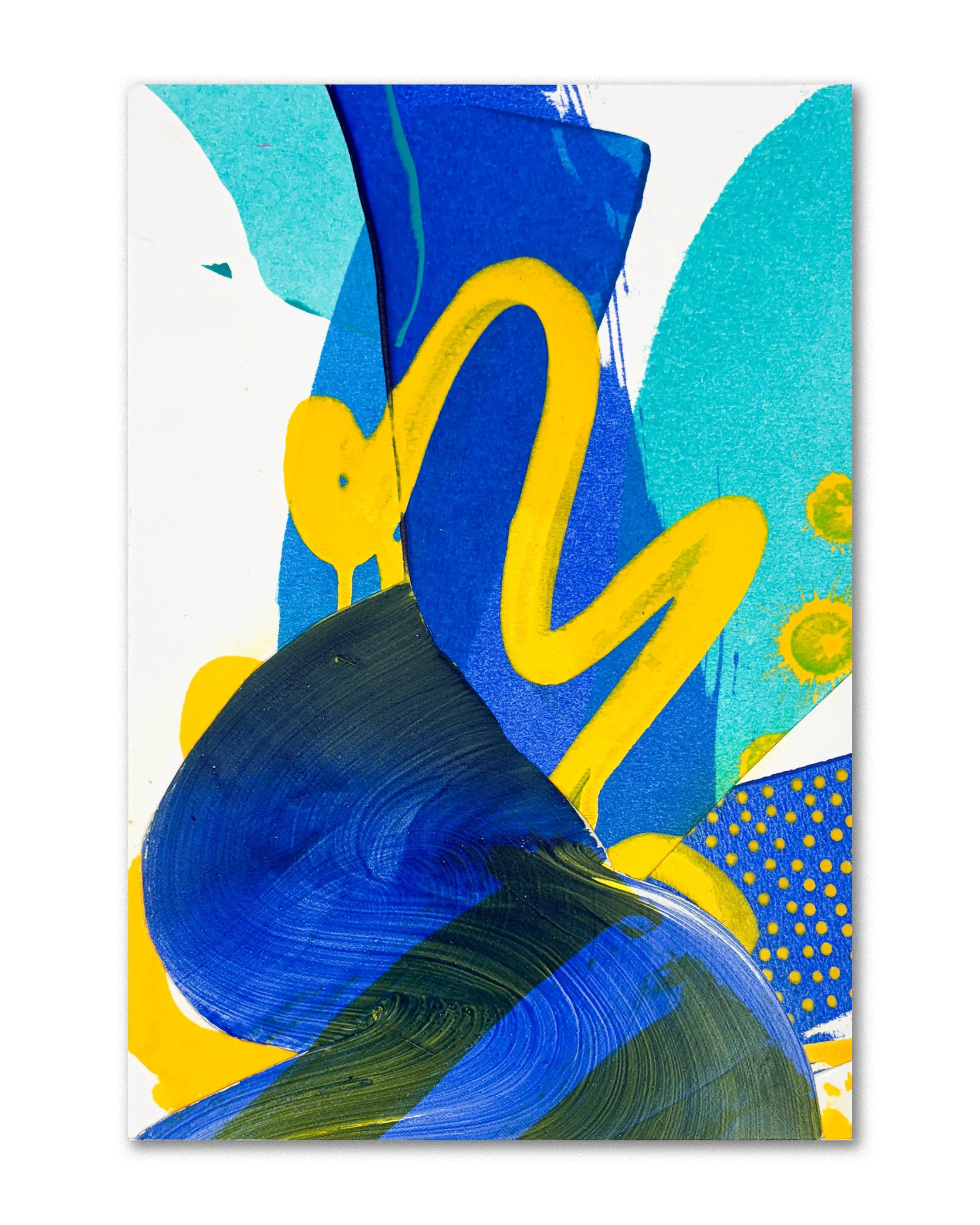 Must believe in magic | Acrylic and collage on board | 290mm x 200mm