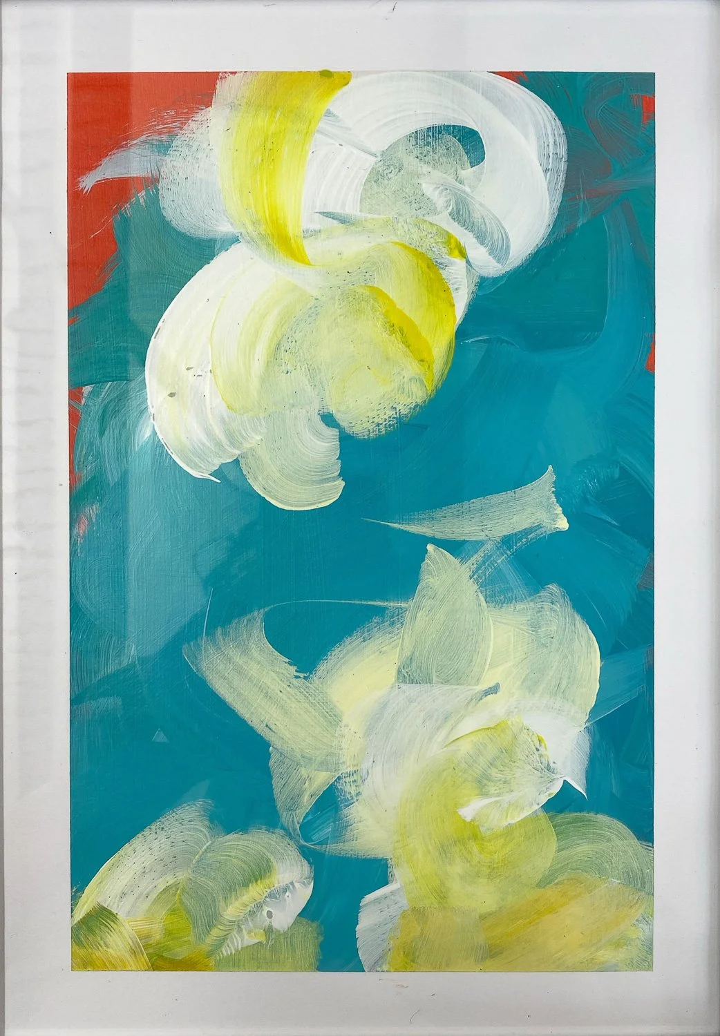 How to eat vegetables on the weekend | Acrylic on paper | 297mm x 210mm (A4)