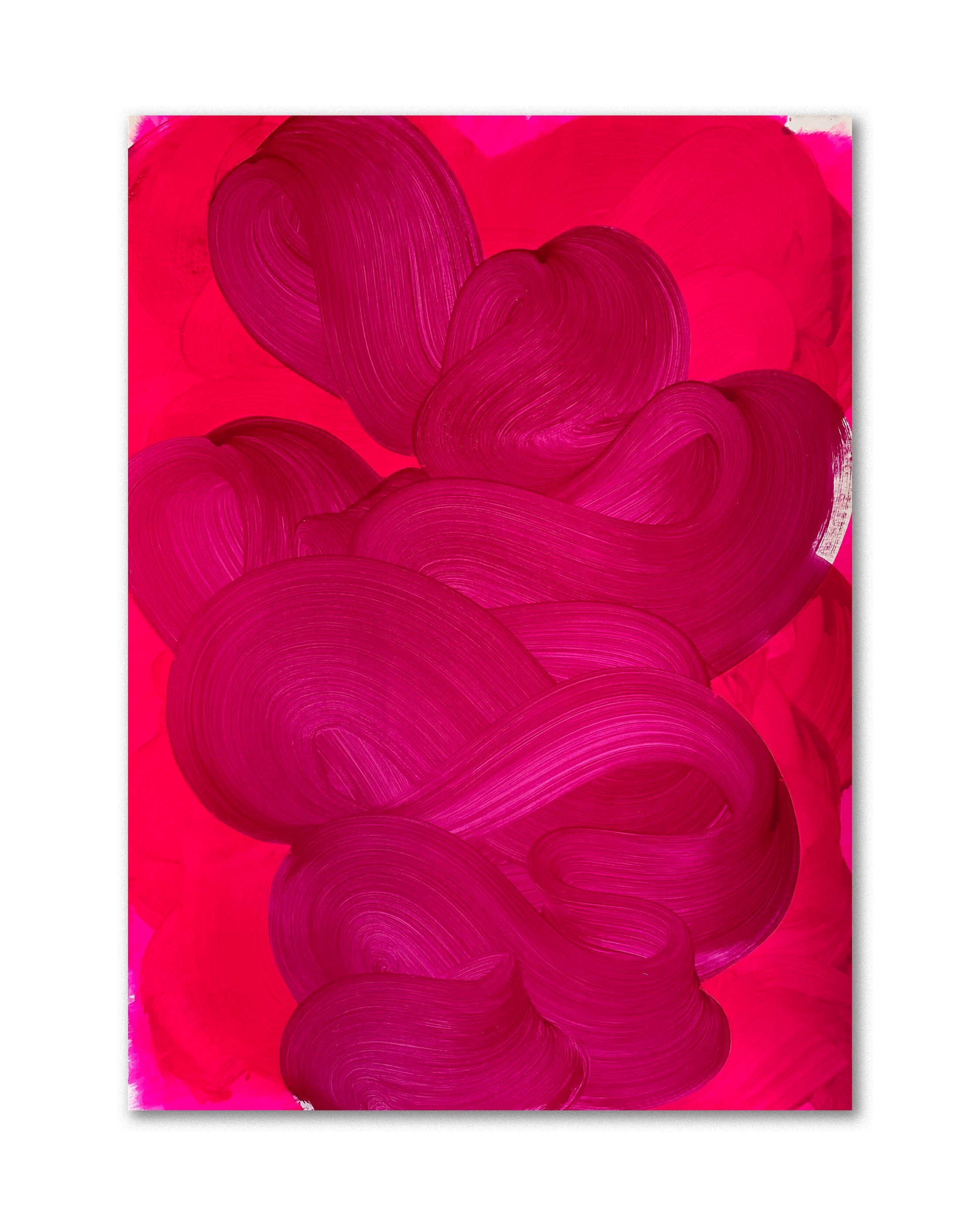 She was tired of being good | Acrylic on paper |  594mm x 420mm