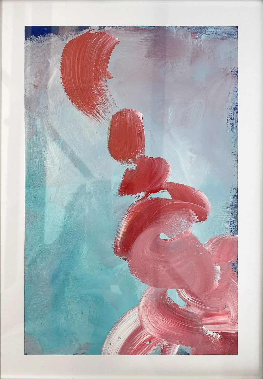 Where shall we go from here 2 | Acrylic on paper | 297mm x 210mm (A4)