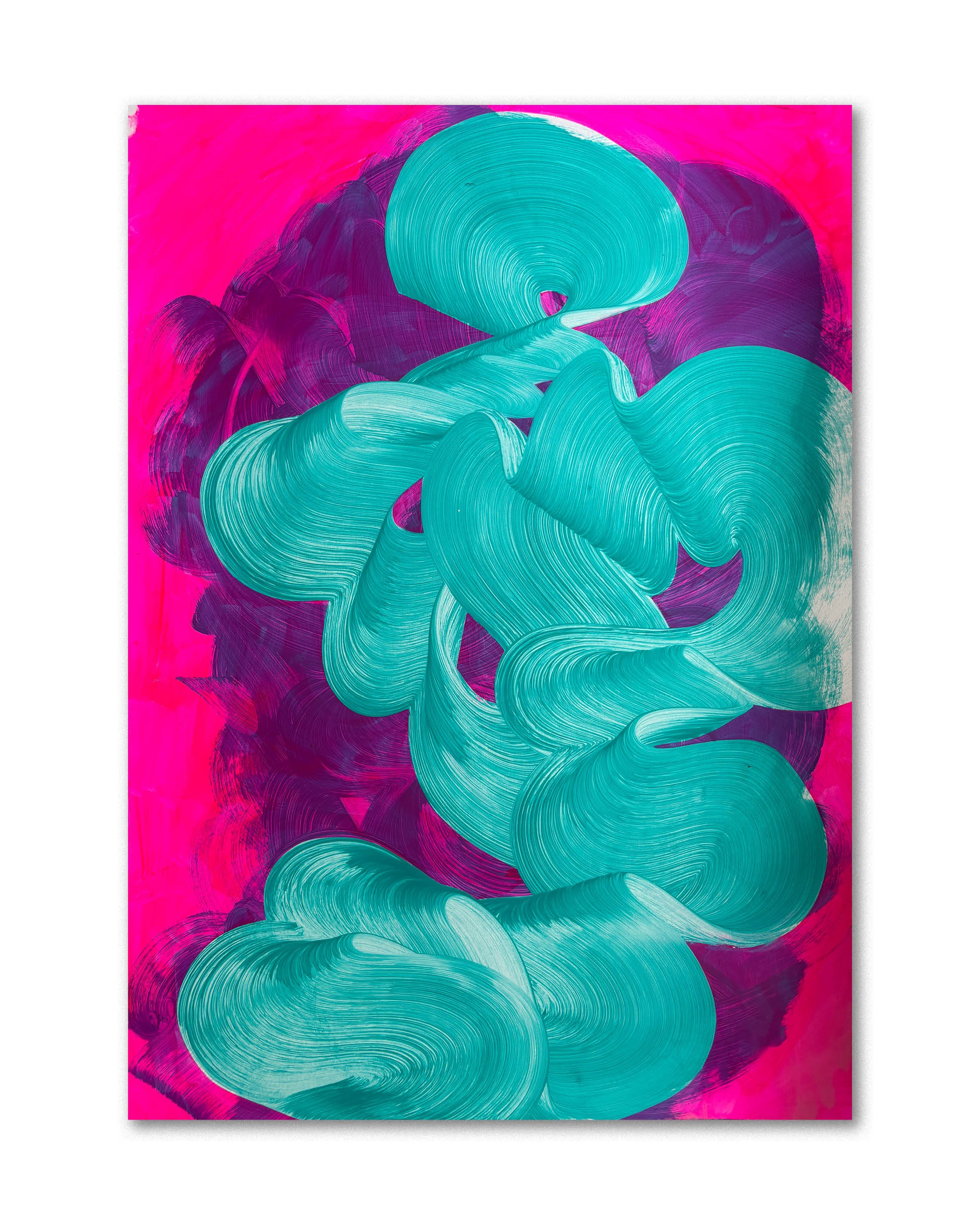 Messy magic mundane | Acrylic on board | 880mm x 620mm