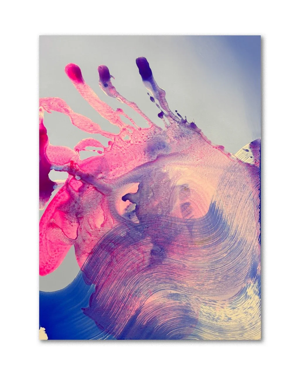 Softness & Ferocity | 594 x 420mm | Acrylic on paper