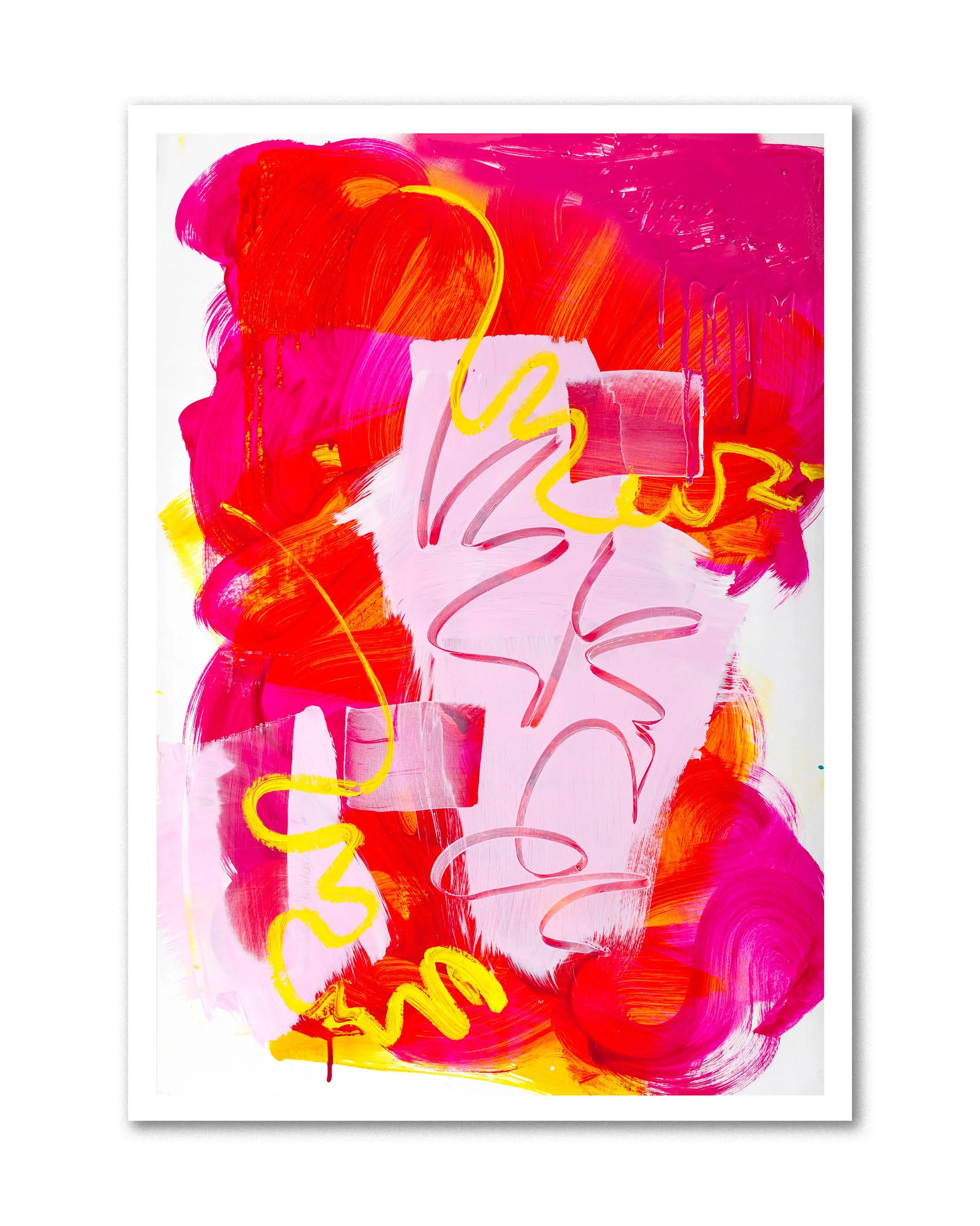 Goldilocks | Acrylic on paper | 880mm x 620mm