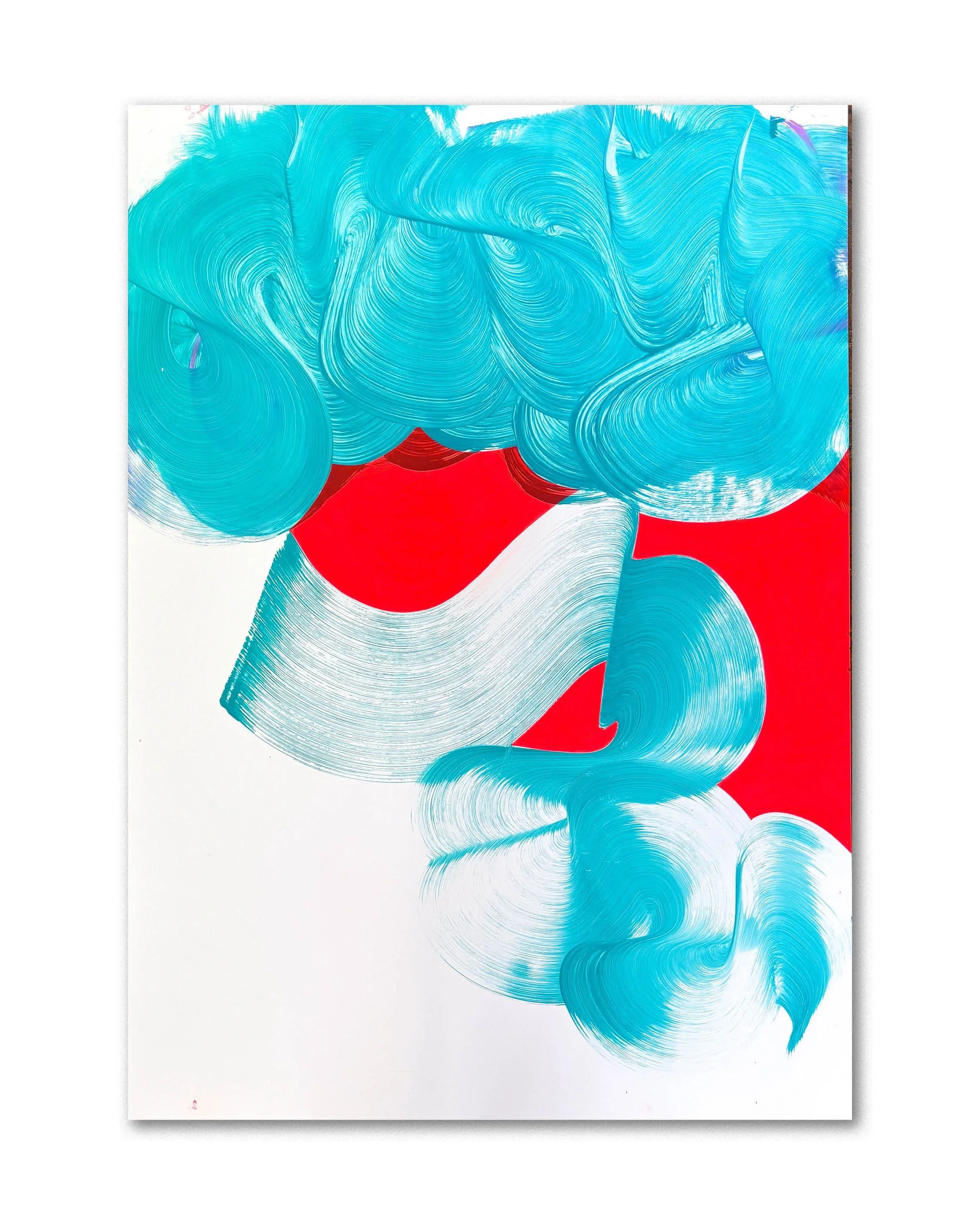 Beautiful trouble | Acrylic on paper | 880mm x 620mm | Winner 3rd place, Emerging Artist Awards 2025 at Upstairs Gallery)