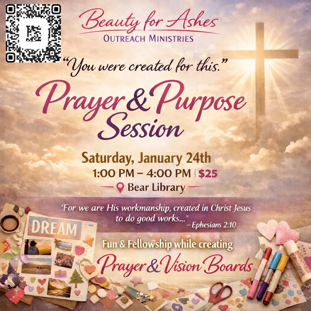 "You were created for this." Prayer & Purpose Session