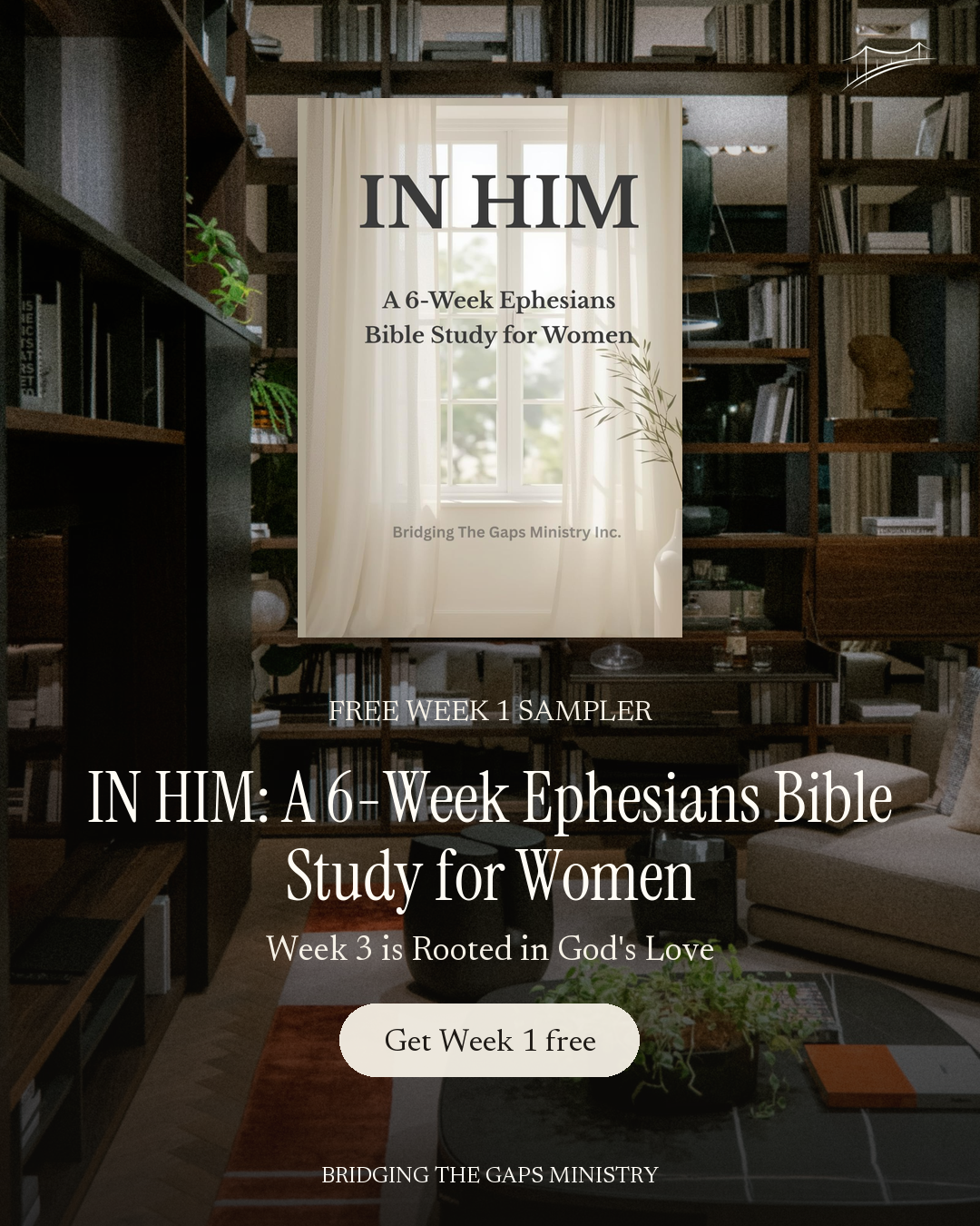 free IN HIM Women's Edition Week 1 sampler, Ephesians Bible study for women