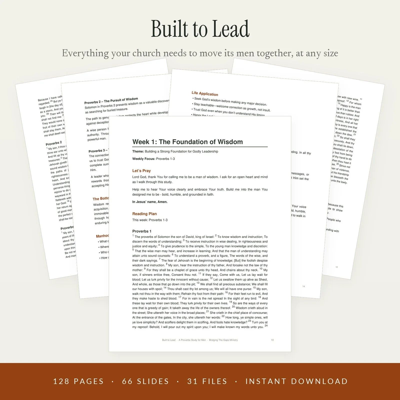 Built to Lead Church Study Kit