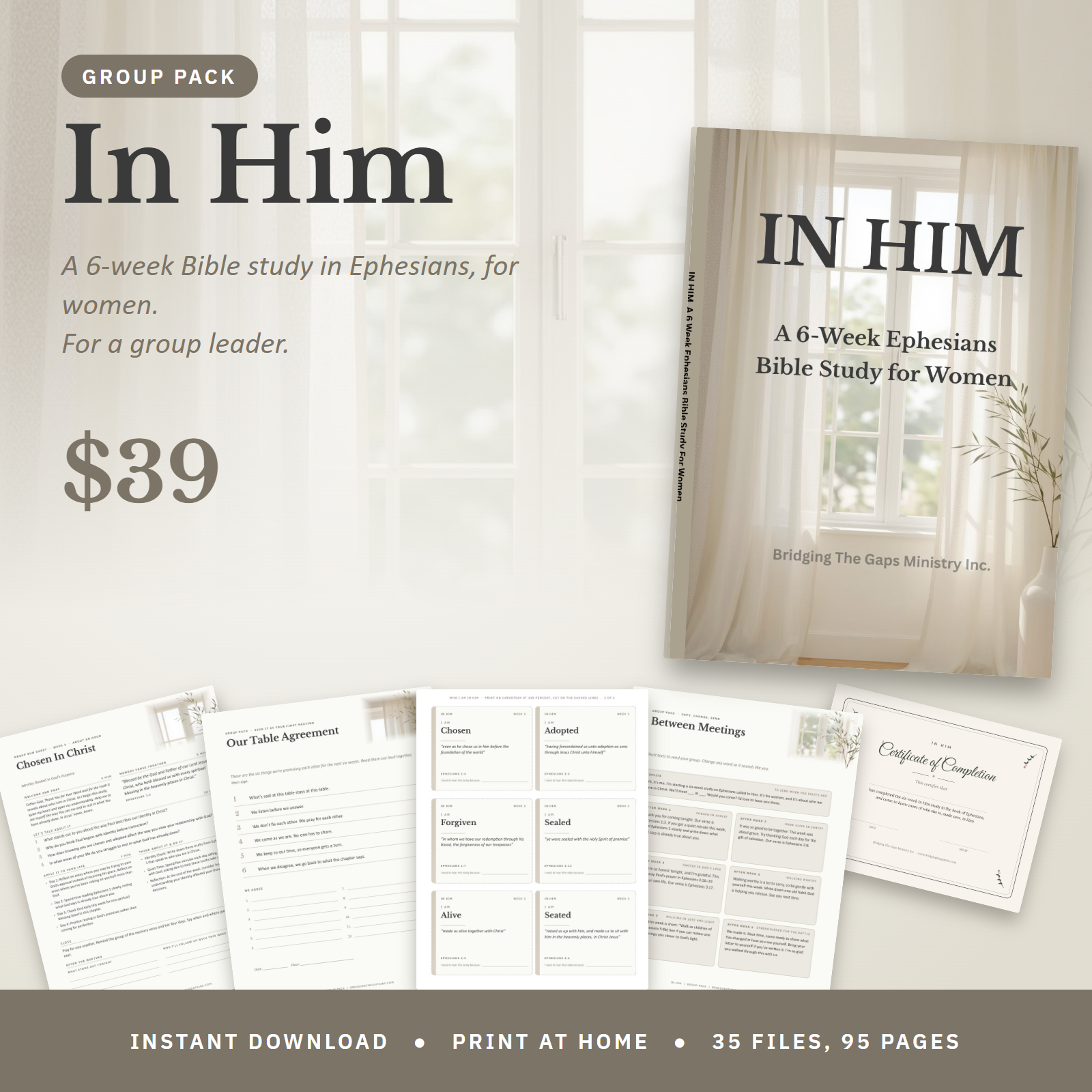 In Him Group Study Kit