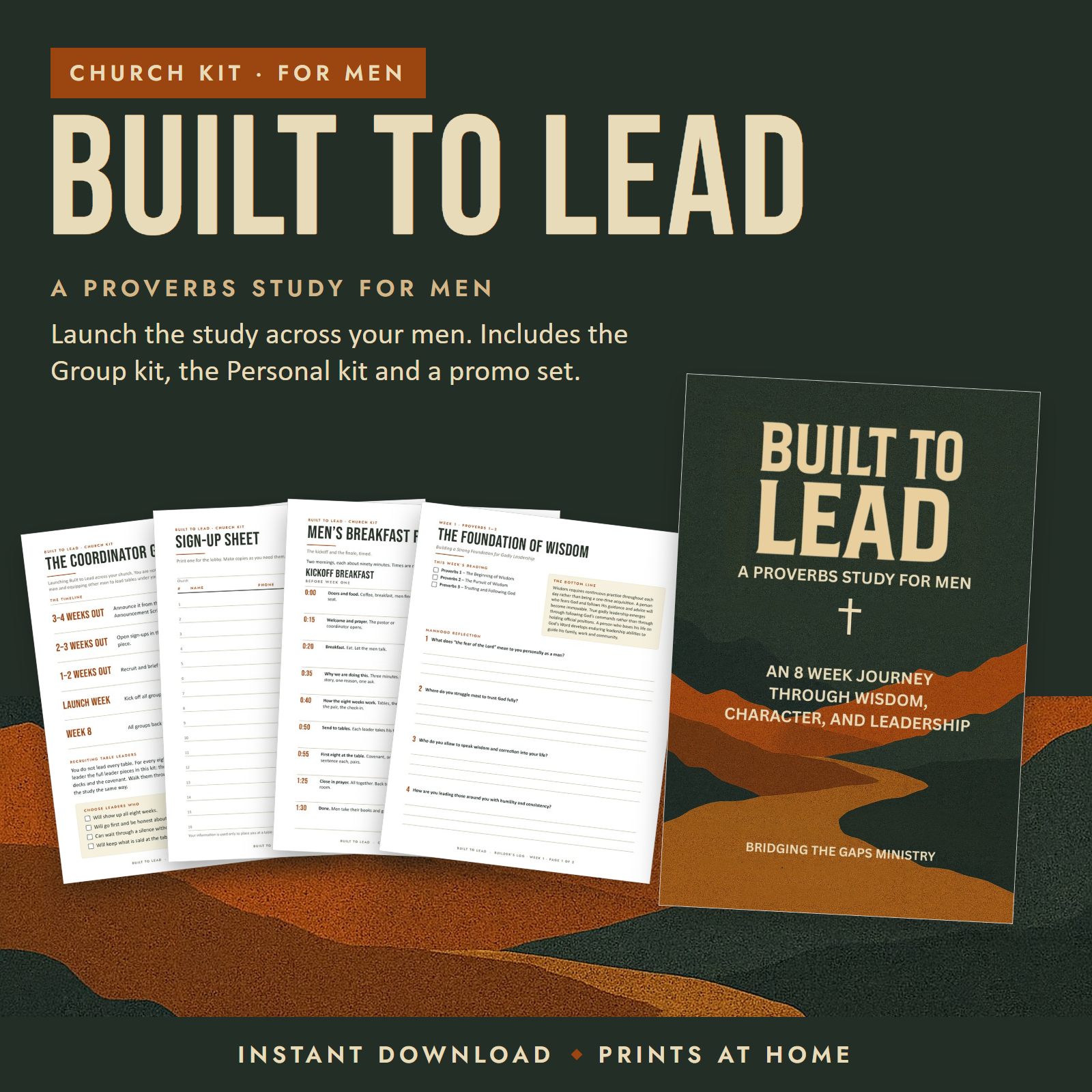 Built to Lead Church Study Kit