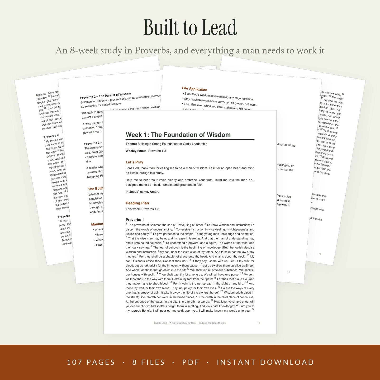 Built to Lead Personal Study Kit