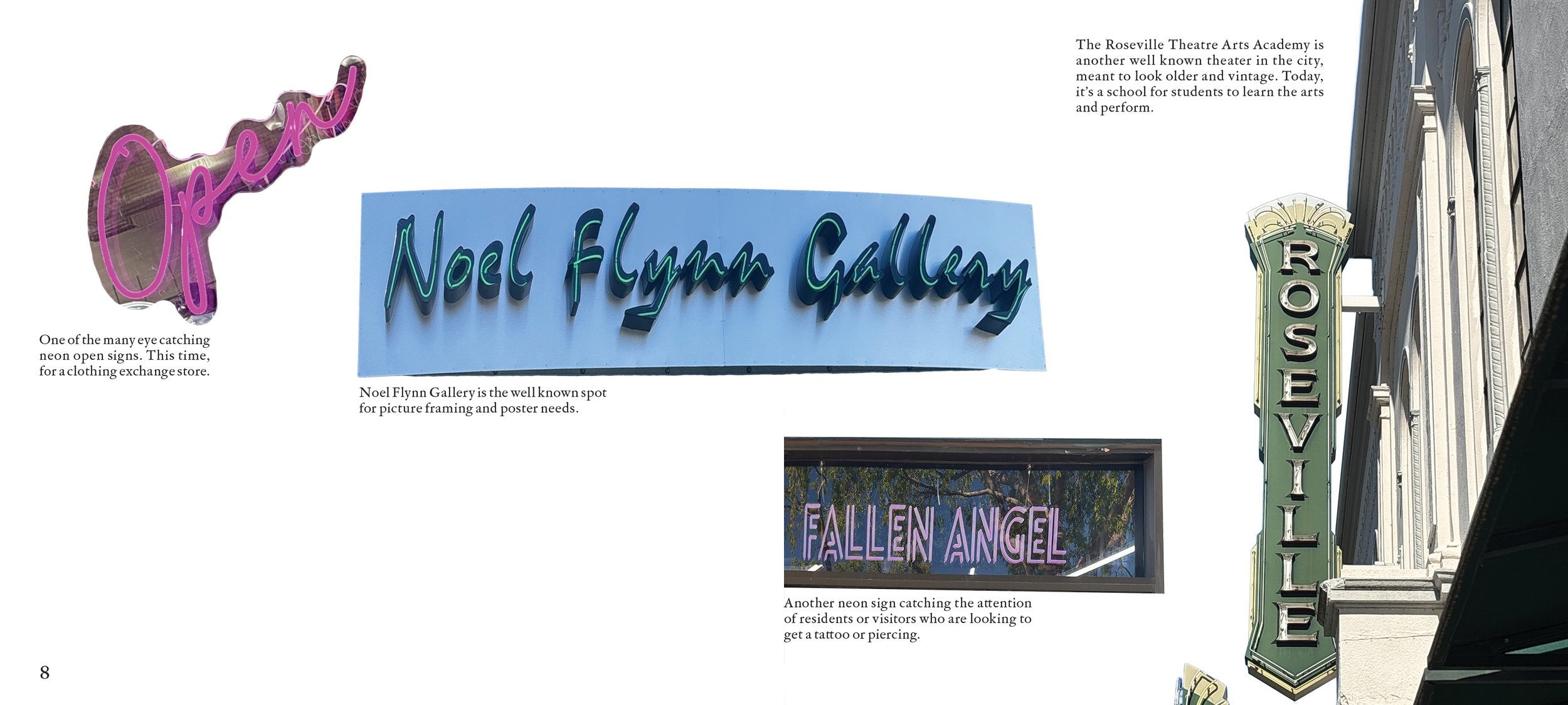 Nouran Badawy |
Vernacular Typography Booket: Vernon Street in Downtown Roseville |
2024 |
InDesign |
5x4.5