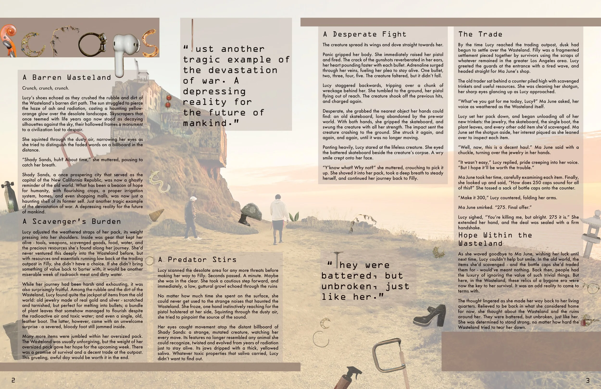 Nouran Badawy |
Untraditional Letterforms Storyline: Fallout |
2024 |
InDesign |
11x17