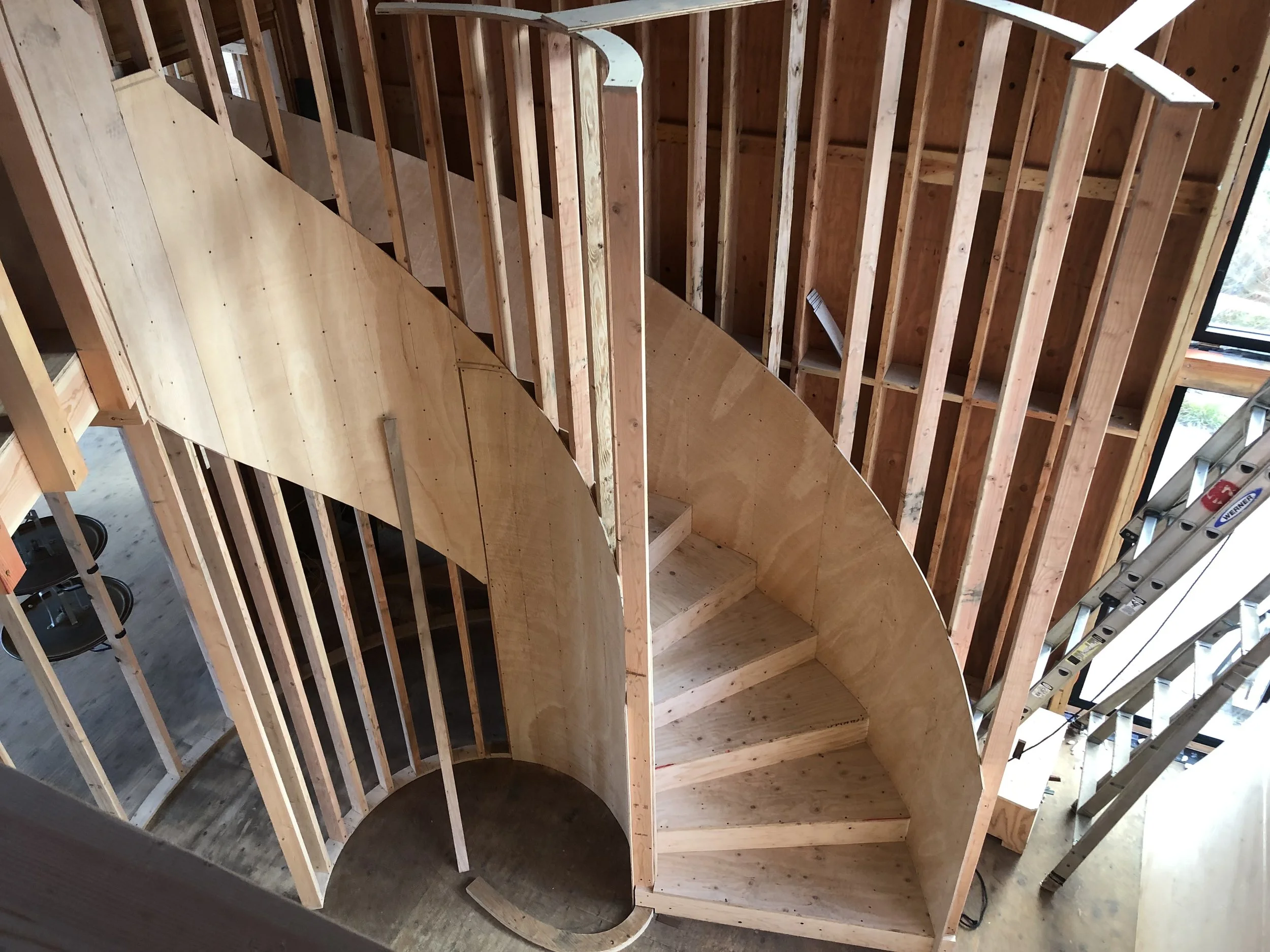 Clients came to us with a photo of the staircase they invisioned for their home. 