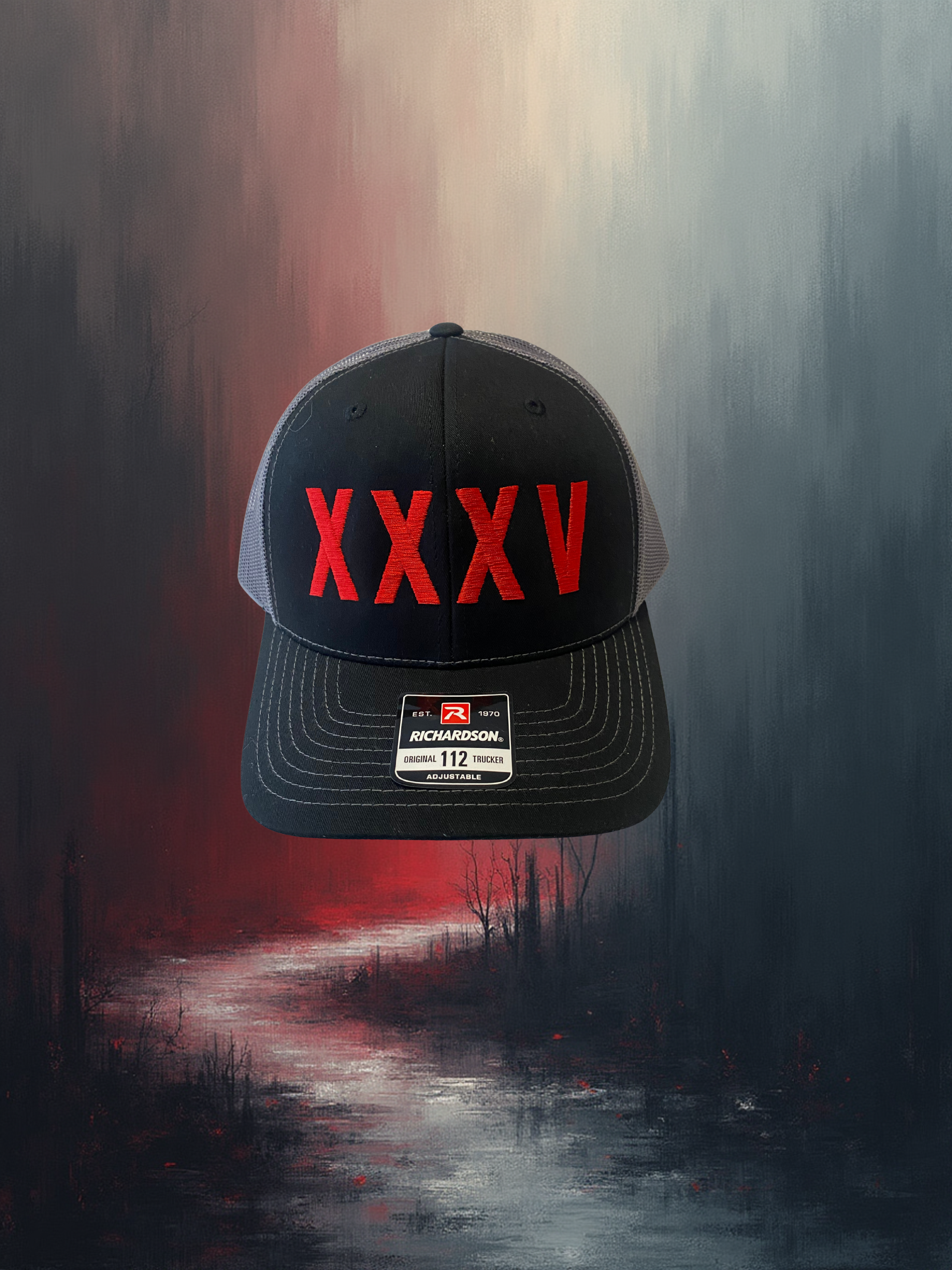 35 to First Richardson Trucker Cap