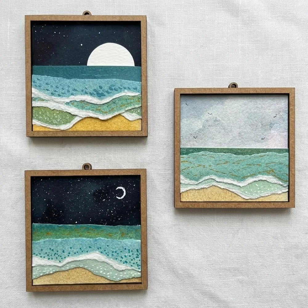 "Endless Summer" Mini Ocean Paintings