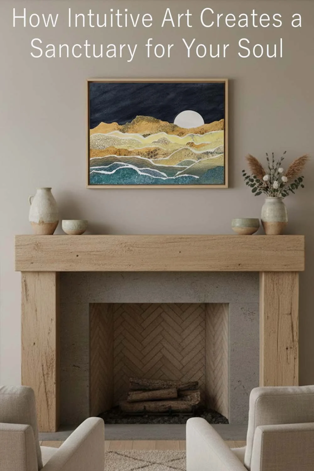 How I Paint Intuitively to Create an Art Sanctuary for Your Soul