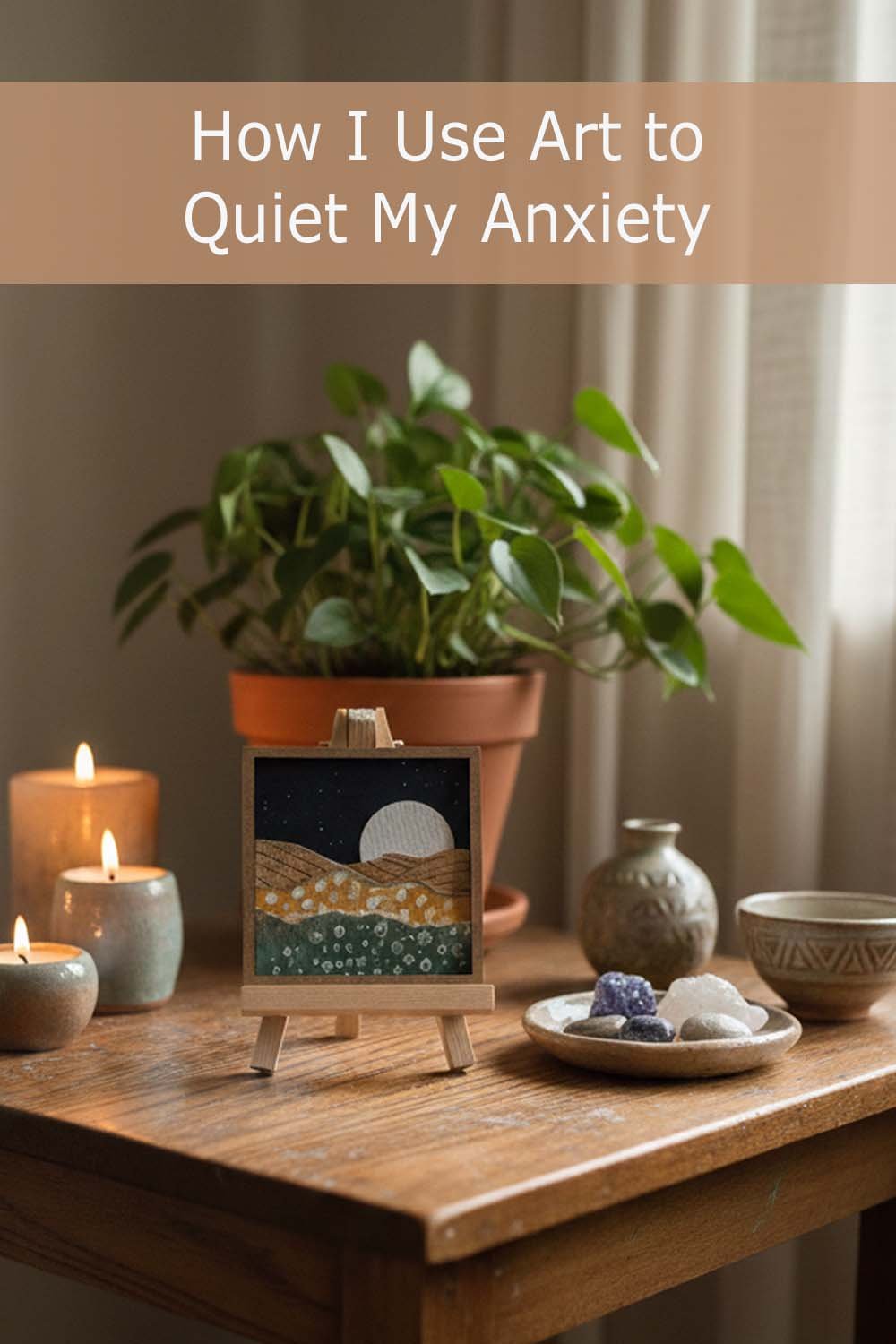 How I Use Art to Quiet My Anxiety