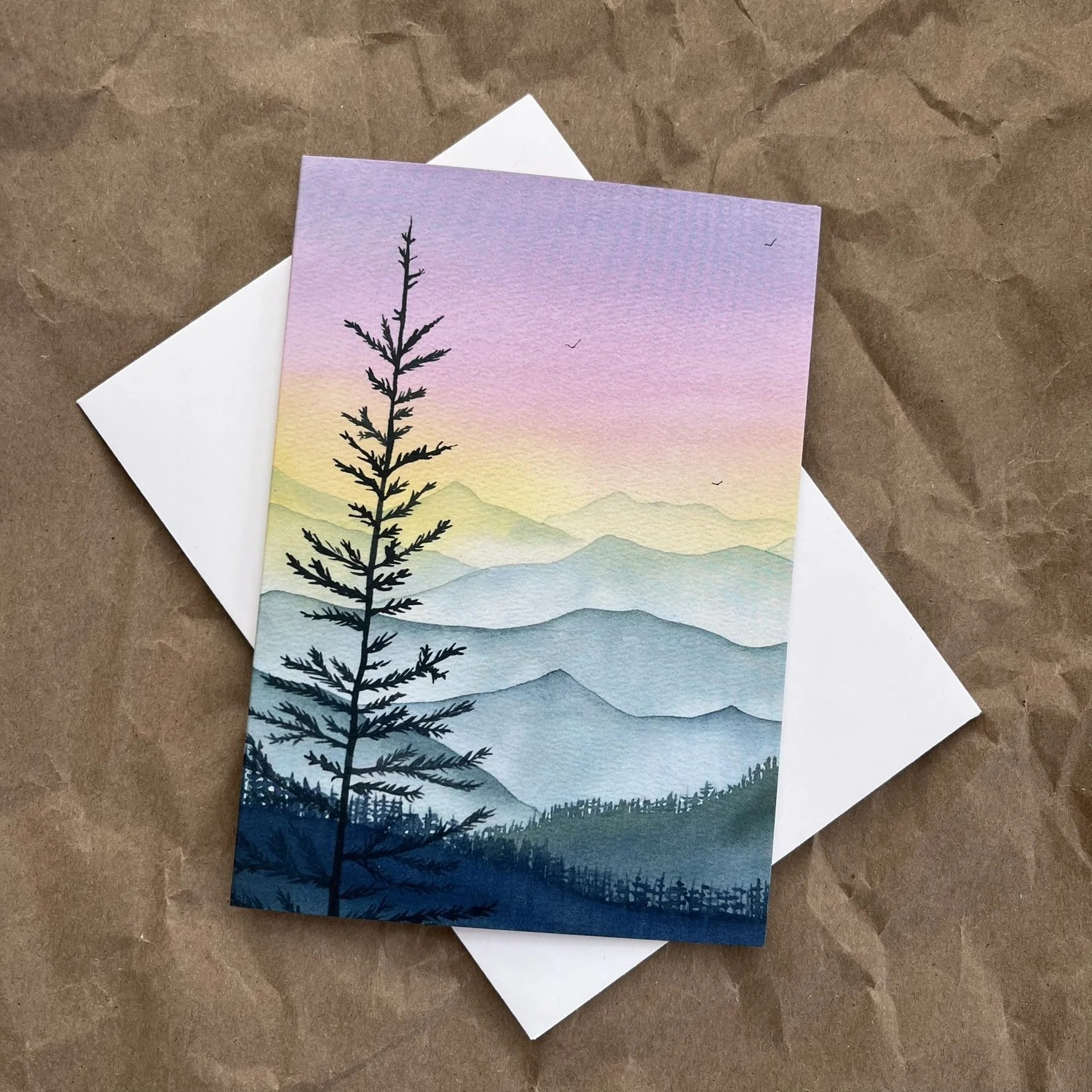 Blank Inside Card - Alone