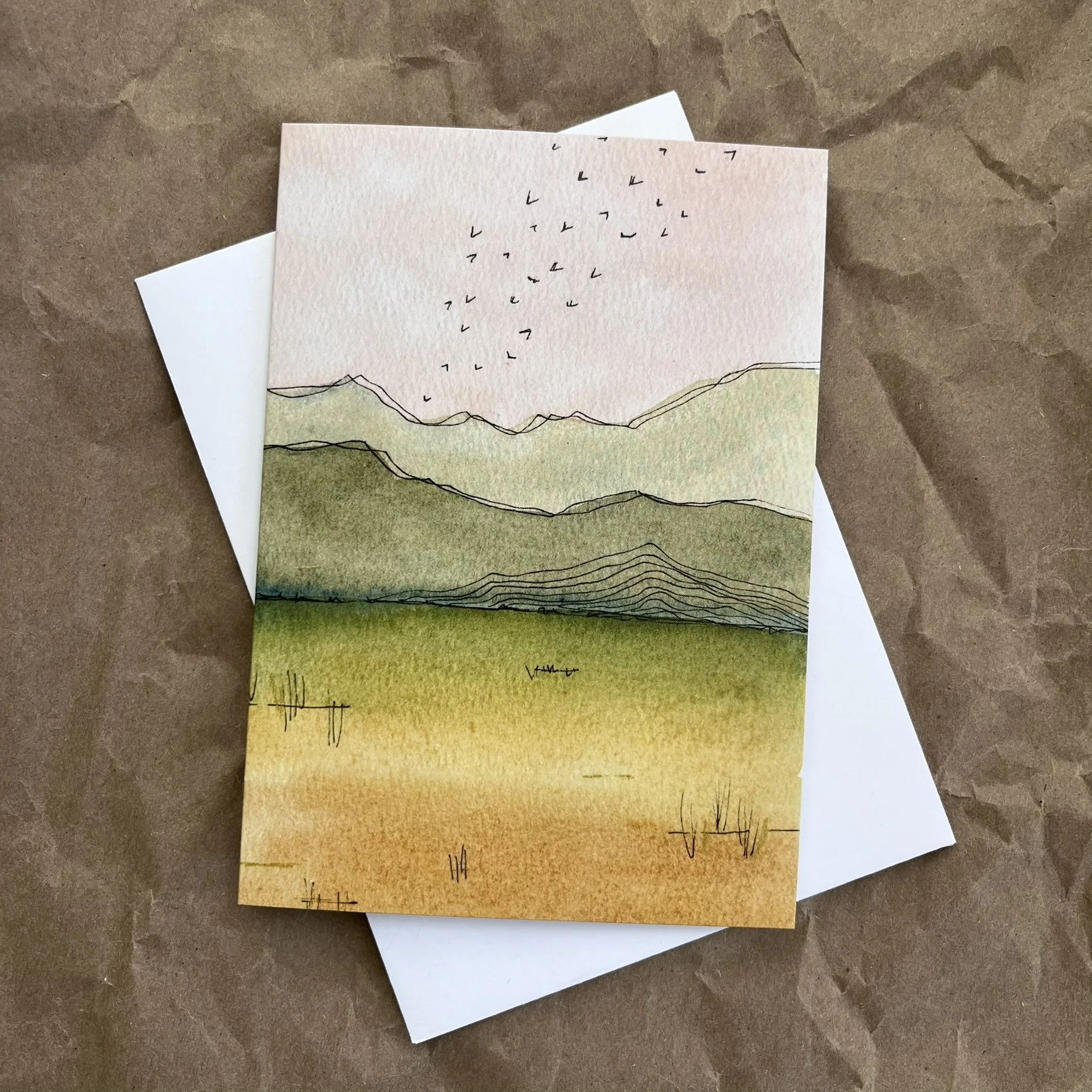 Blank Inside Card - Wishes