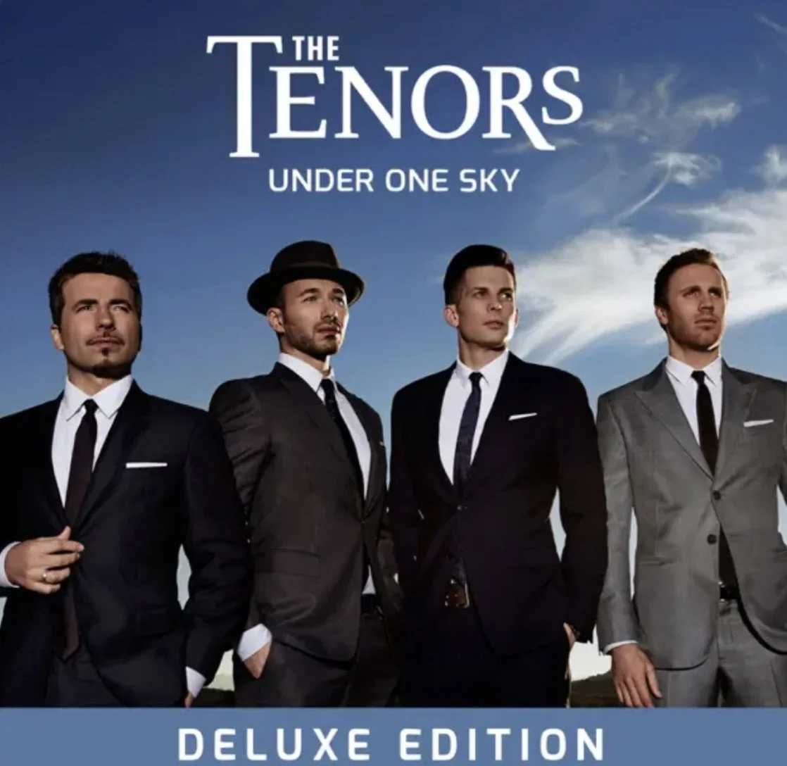 UNDER ONE SKY ALBUM COVER- THE TENORS- FRASER WALTERS- CLIFTON MURRAY- VICTOR MICALLEF