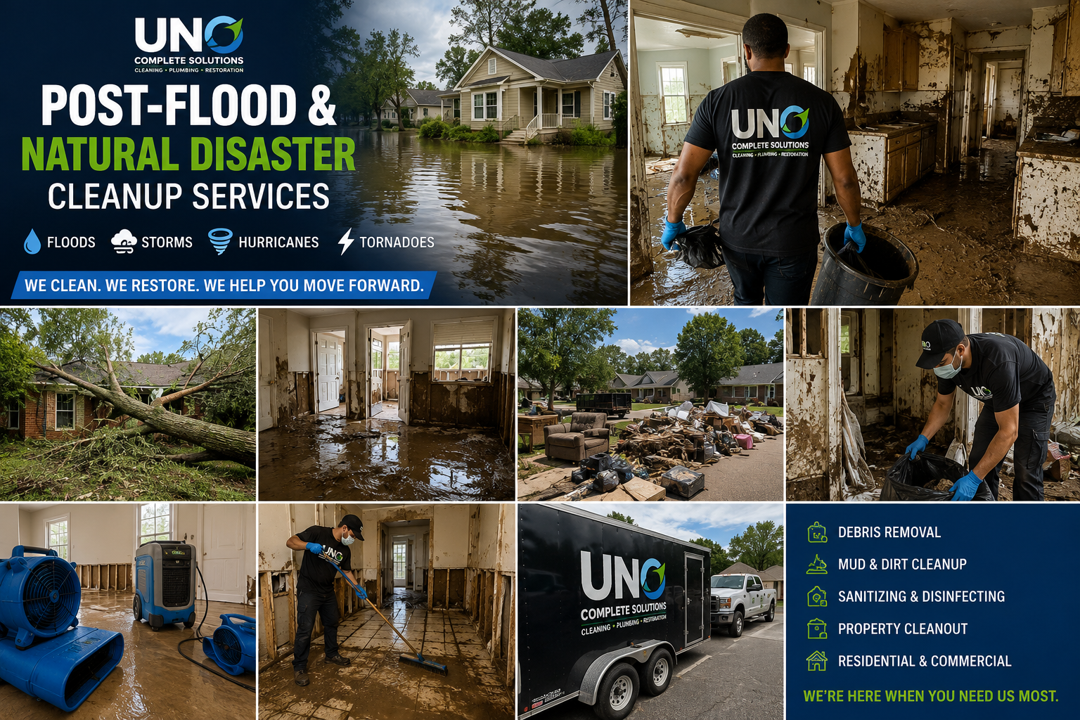 Post-Flood & Natural Disaster Cleanup