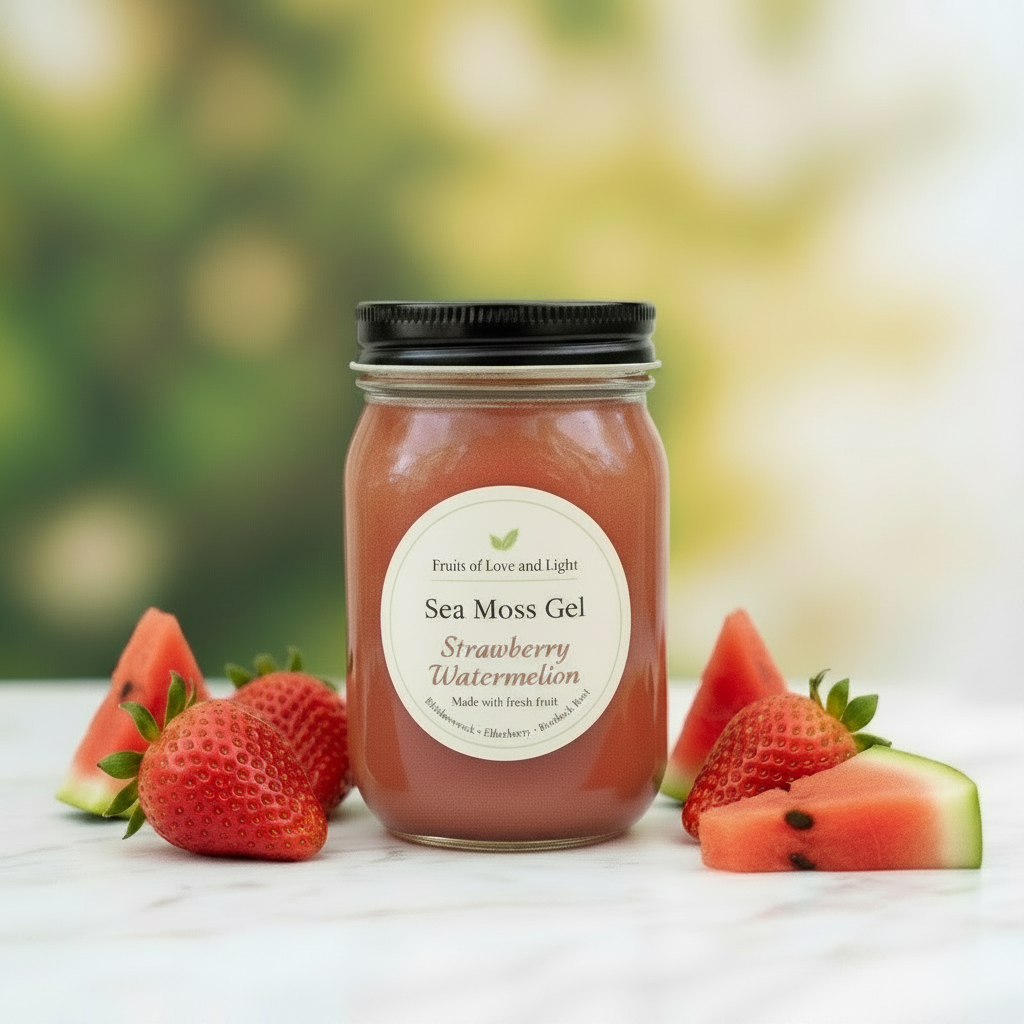 Strawberry Watermelon Sea Moss Gel