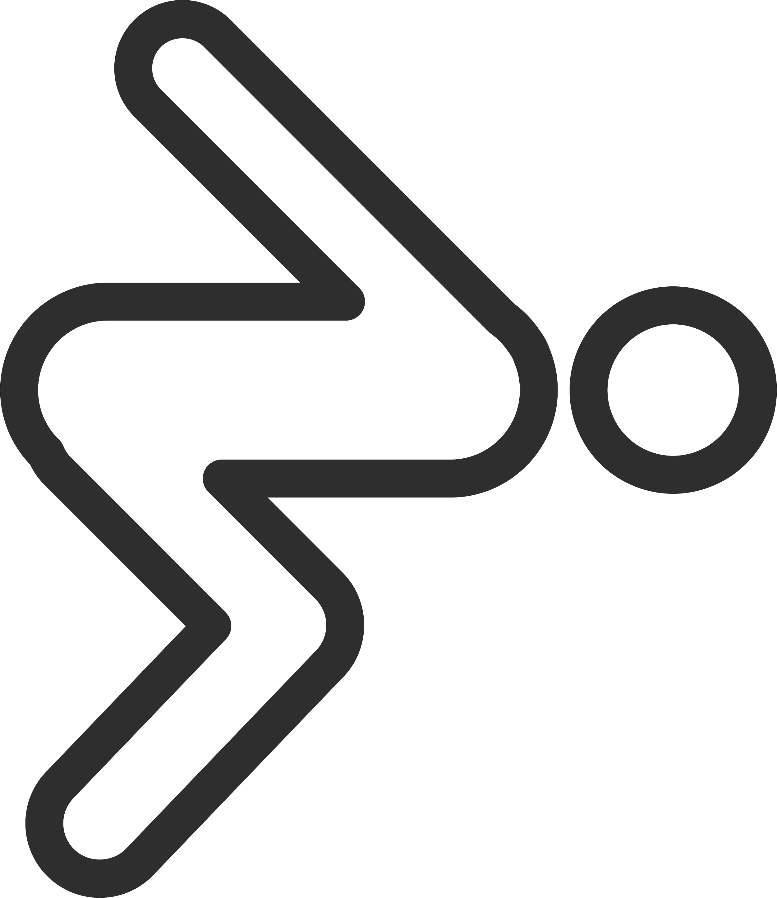 A black and white icon of a person jumping.