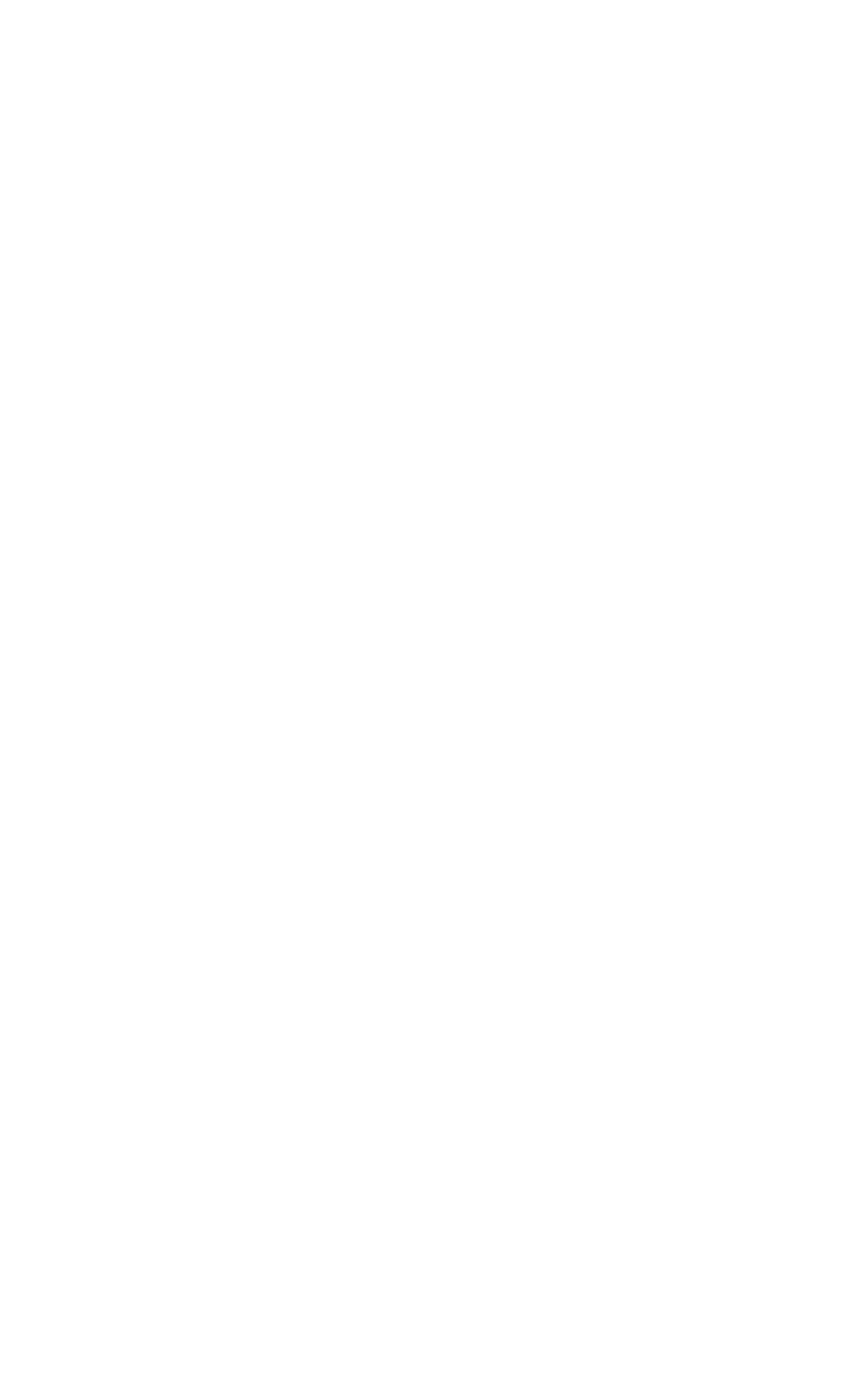 Icon of a paperclip with a circle at the top, two elongated oval shapes, and short lines at the bottom, all in white on a black background.