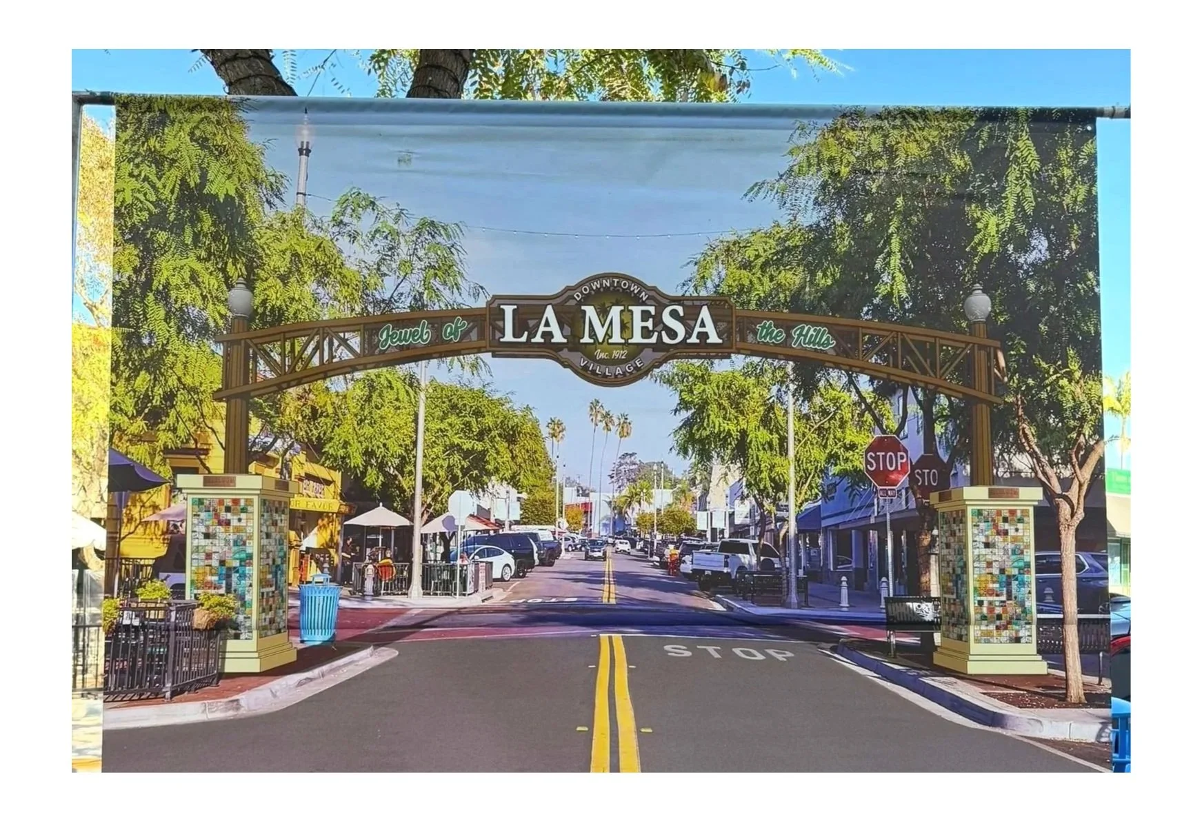 Downtown La Mesa Village Sign Groundbreaking Ceremony