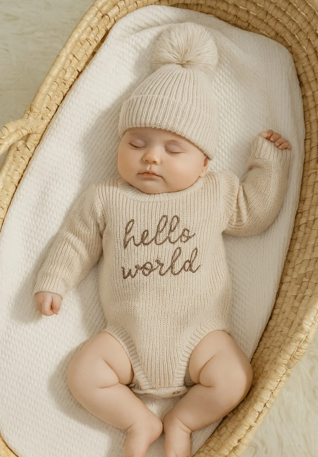 Newborn Hello World Outfit