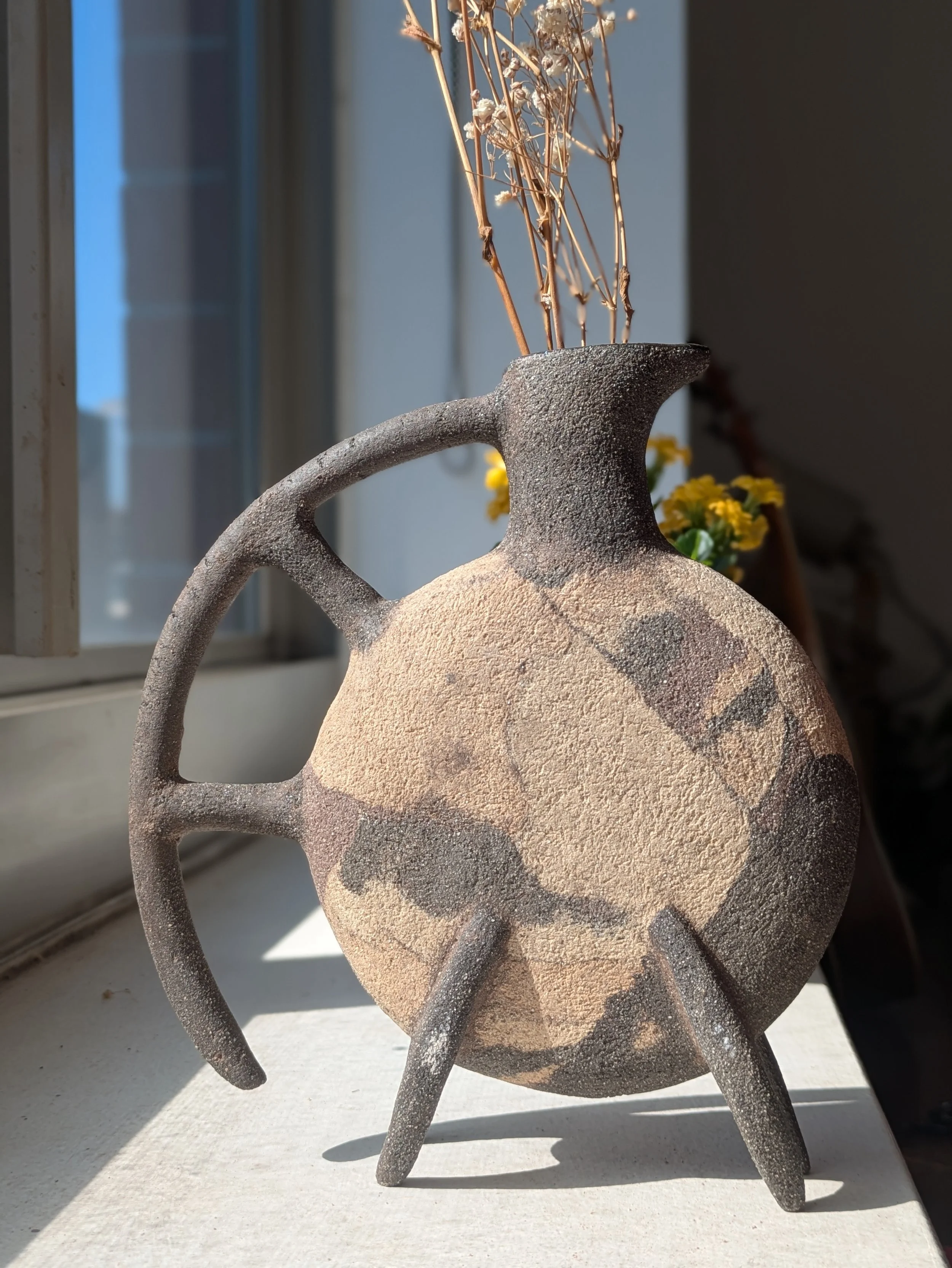Ibex Nerikomi Vase
