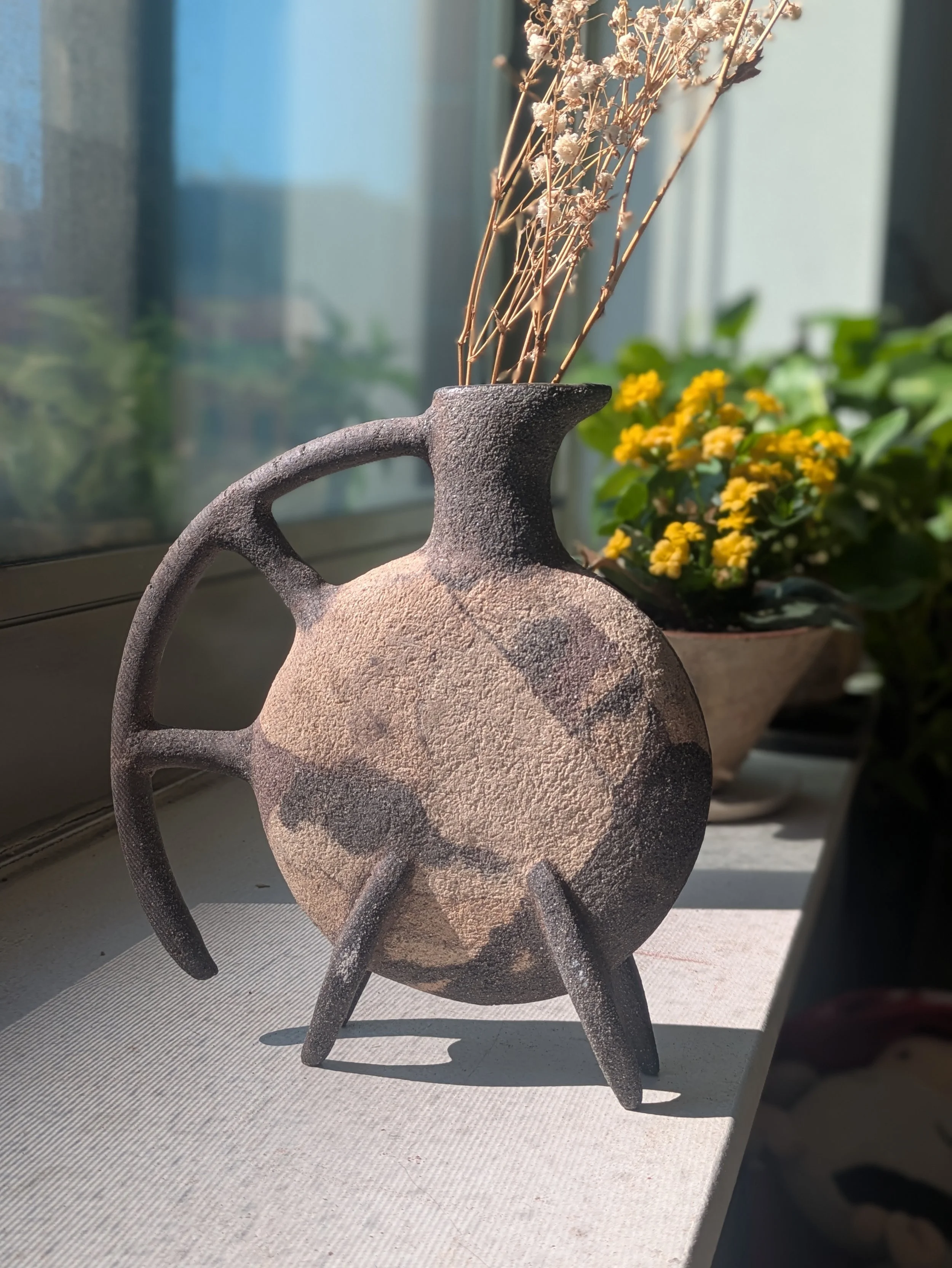Ibex Nerikomi Vase