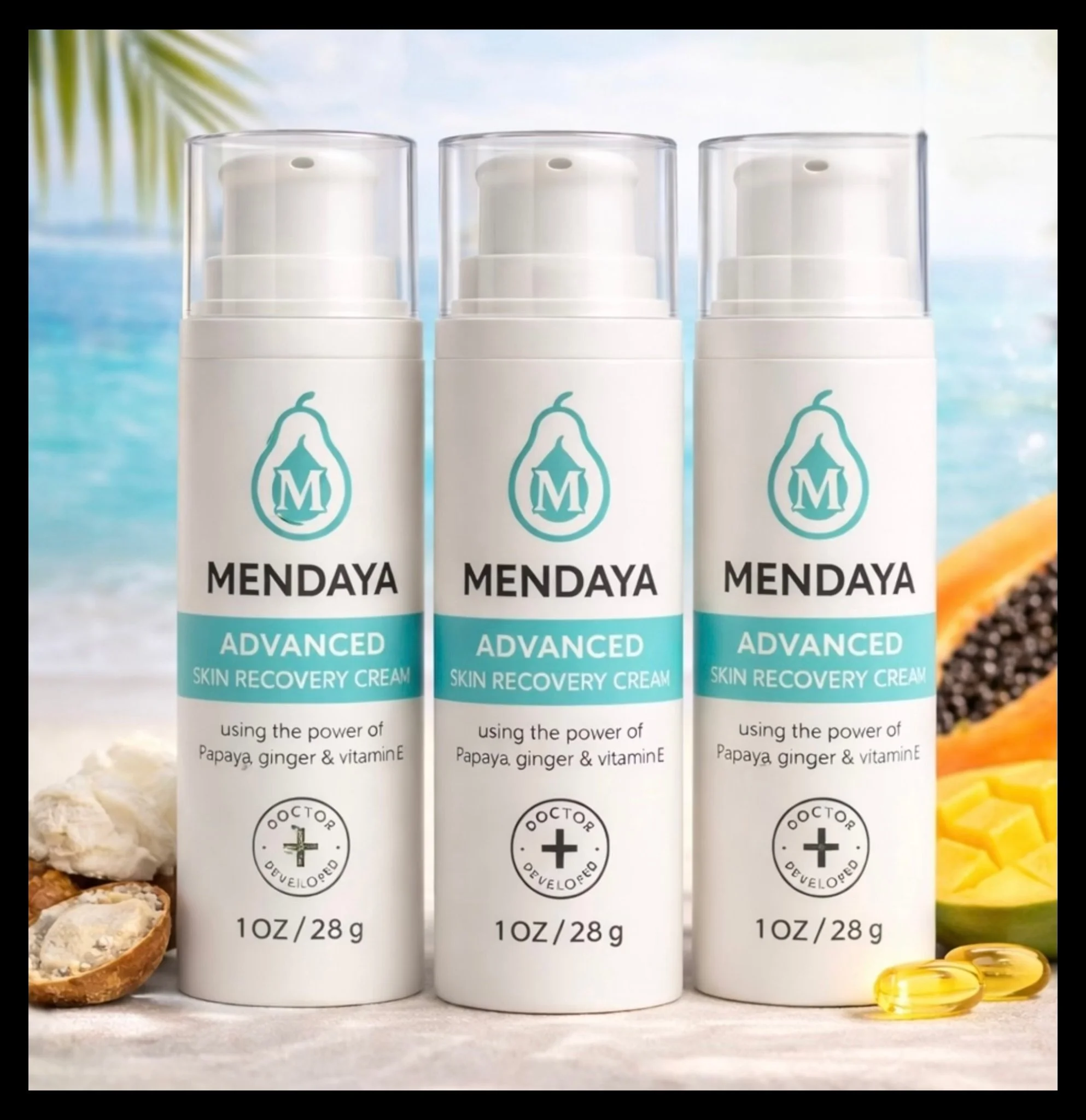 Mendaya skin recovery cream - 3-pack (1oz)