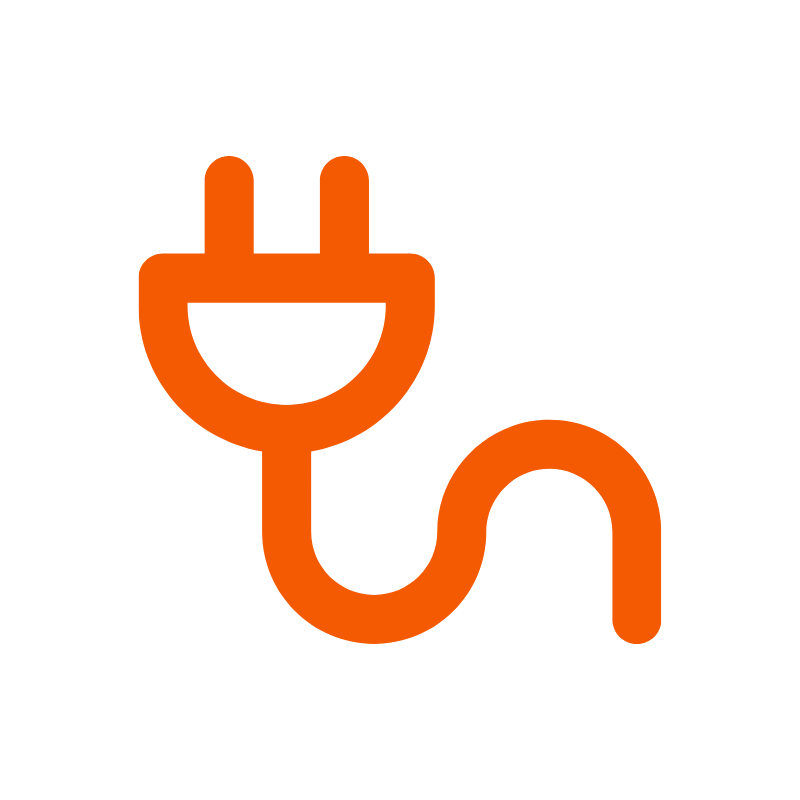 Plug icon - Whiley Electrical - Bendigo Electrician
