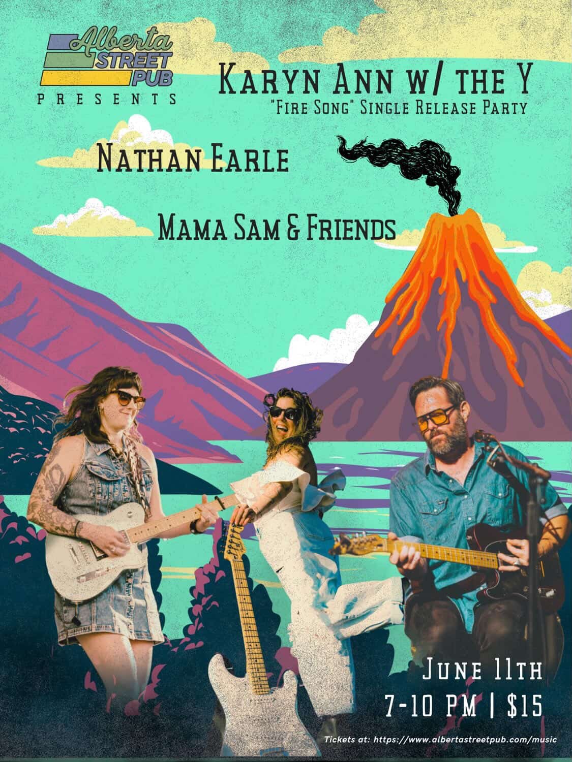 Mama Sam & Friends supporting Karyn Anne & Nathan Earle