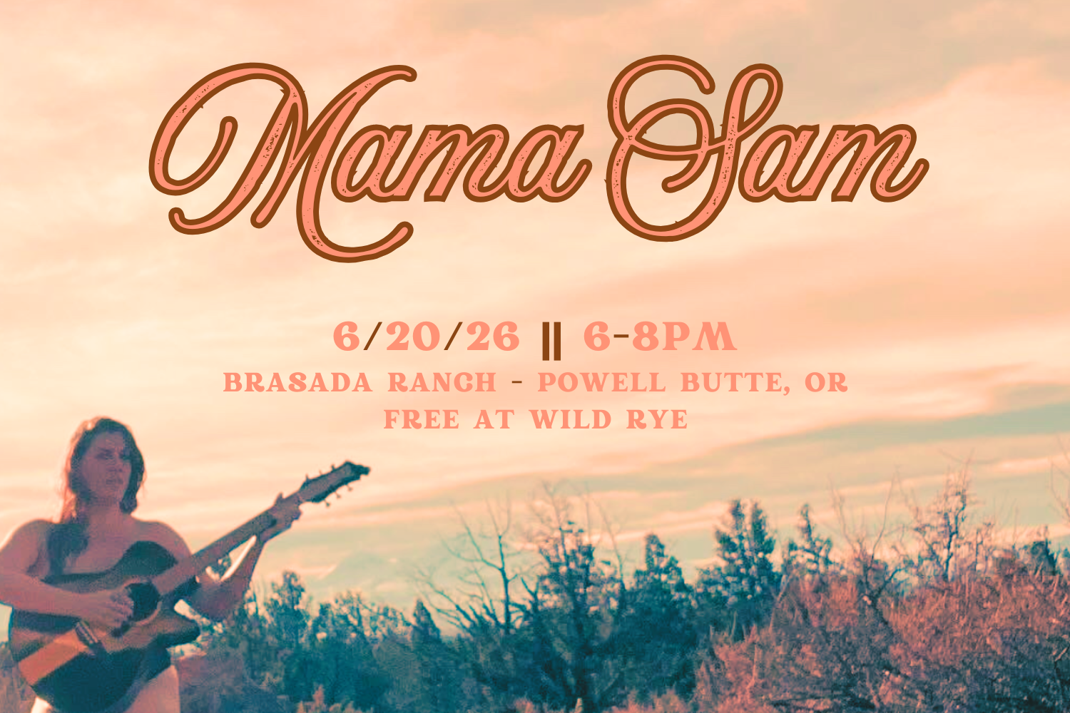 Mama Sam Solo at Brasada Ranch, Wild Rye Restaurant