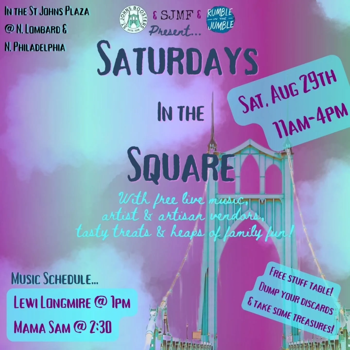 Mama Sam at St Johns Saturdays in the Square