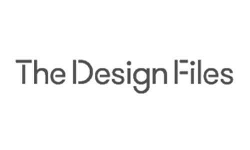 The text 'TheDesignFiles' in black on a white background.
