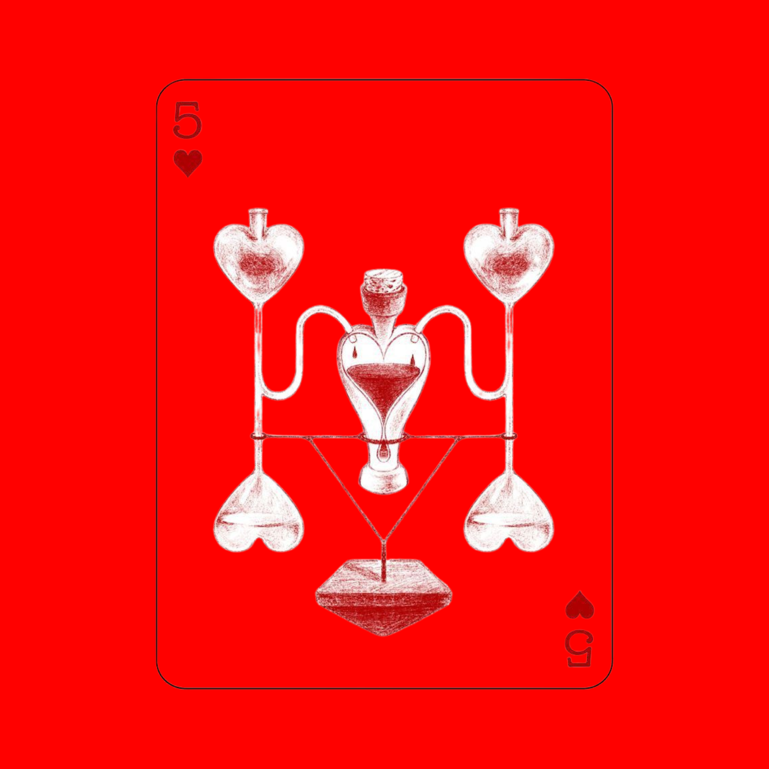 THE 5 OF HEARTS
