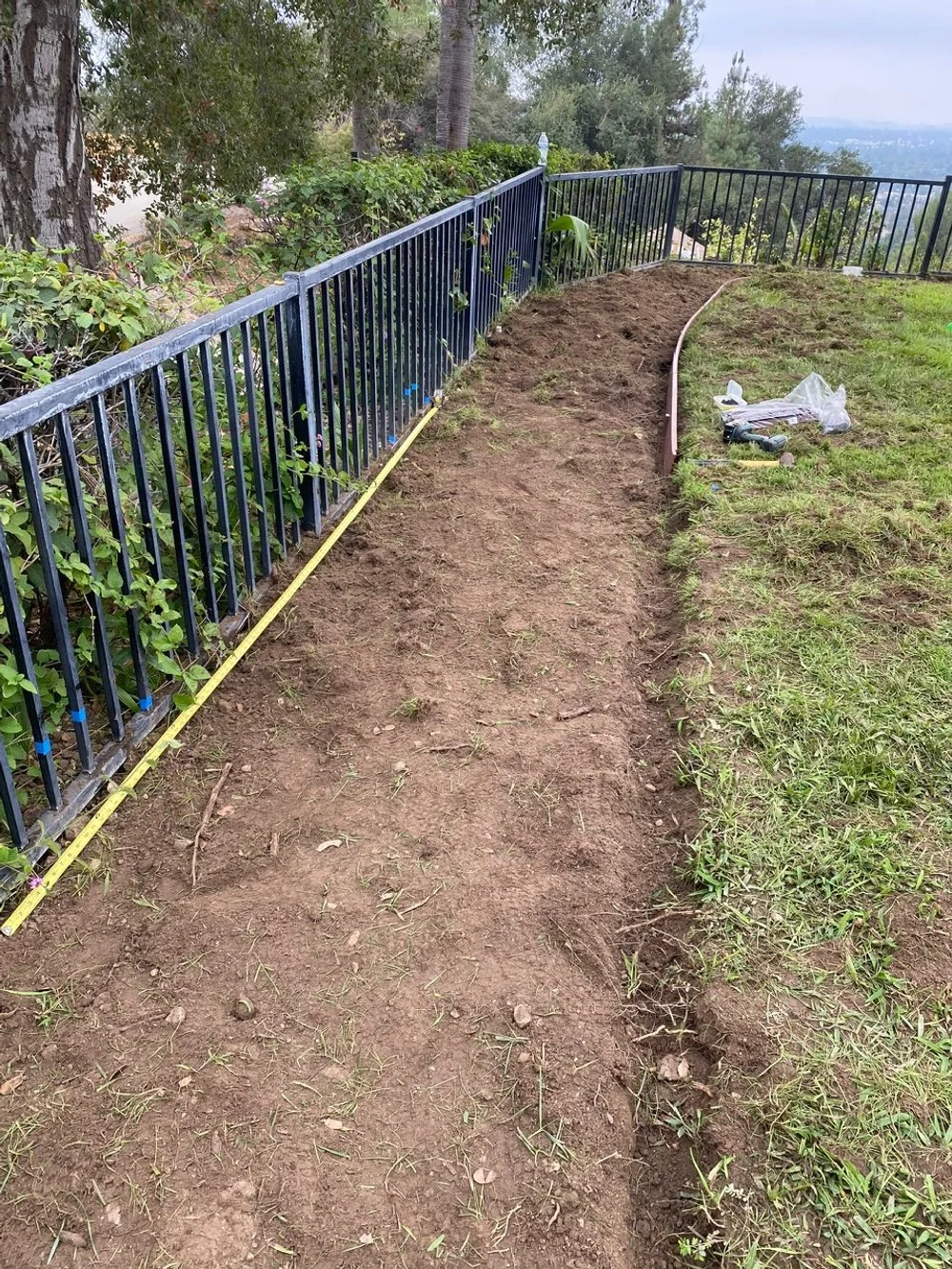 small track progress