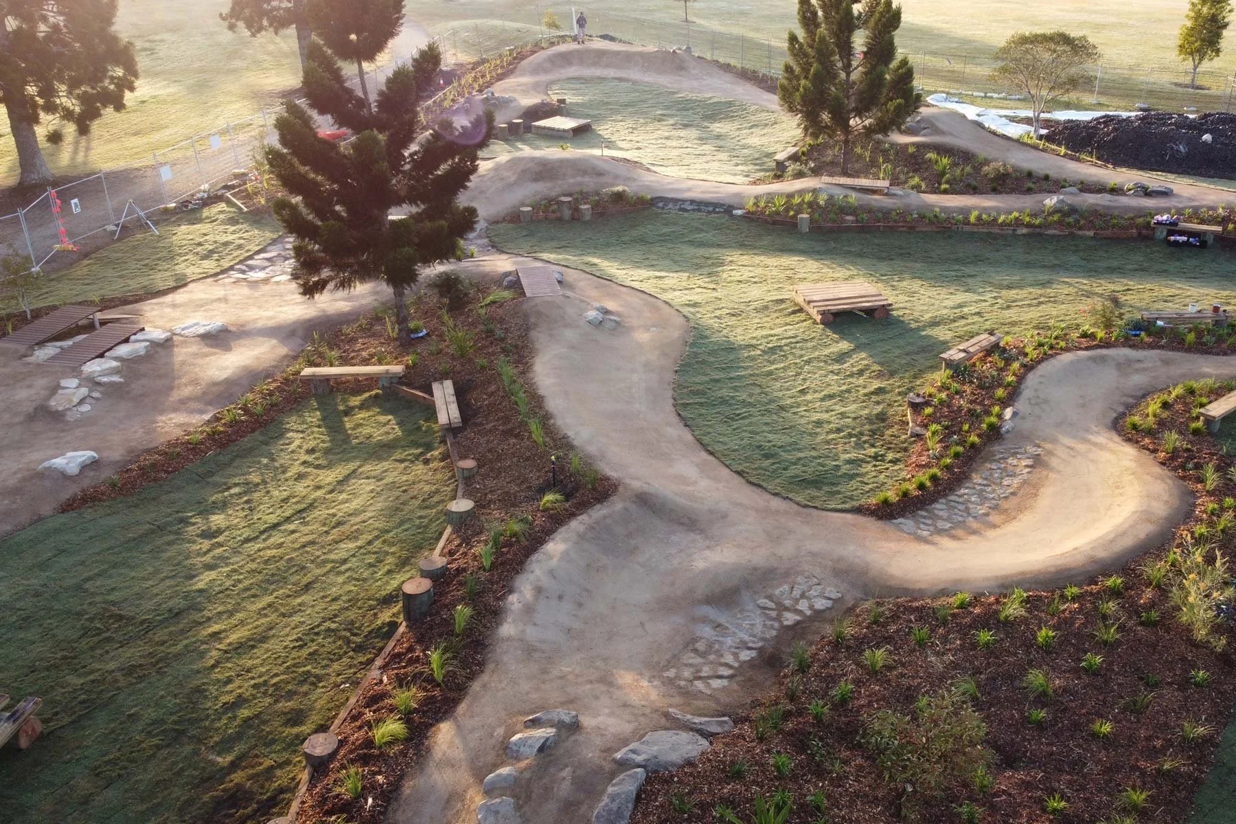 Landscape-Integrated Bike Park Builds