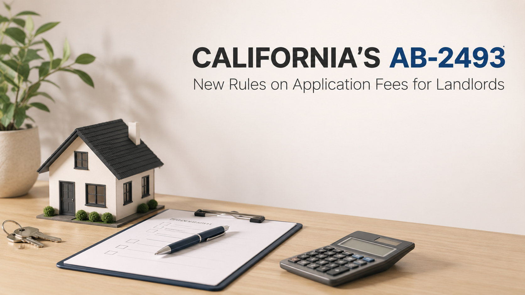 2026 Application Screening Fees for California Residential Landlords