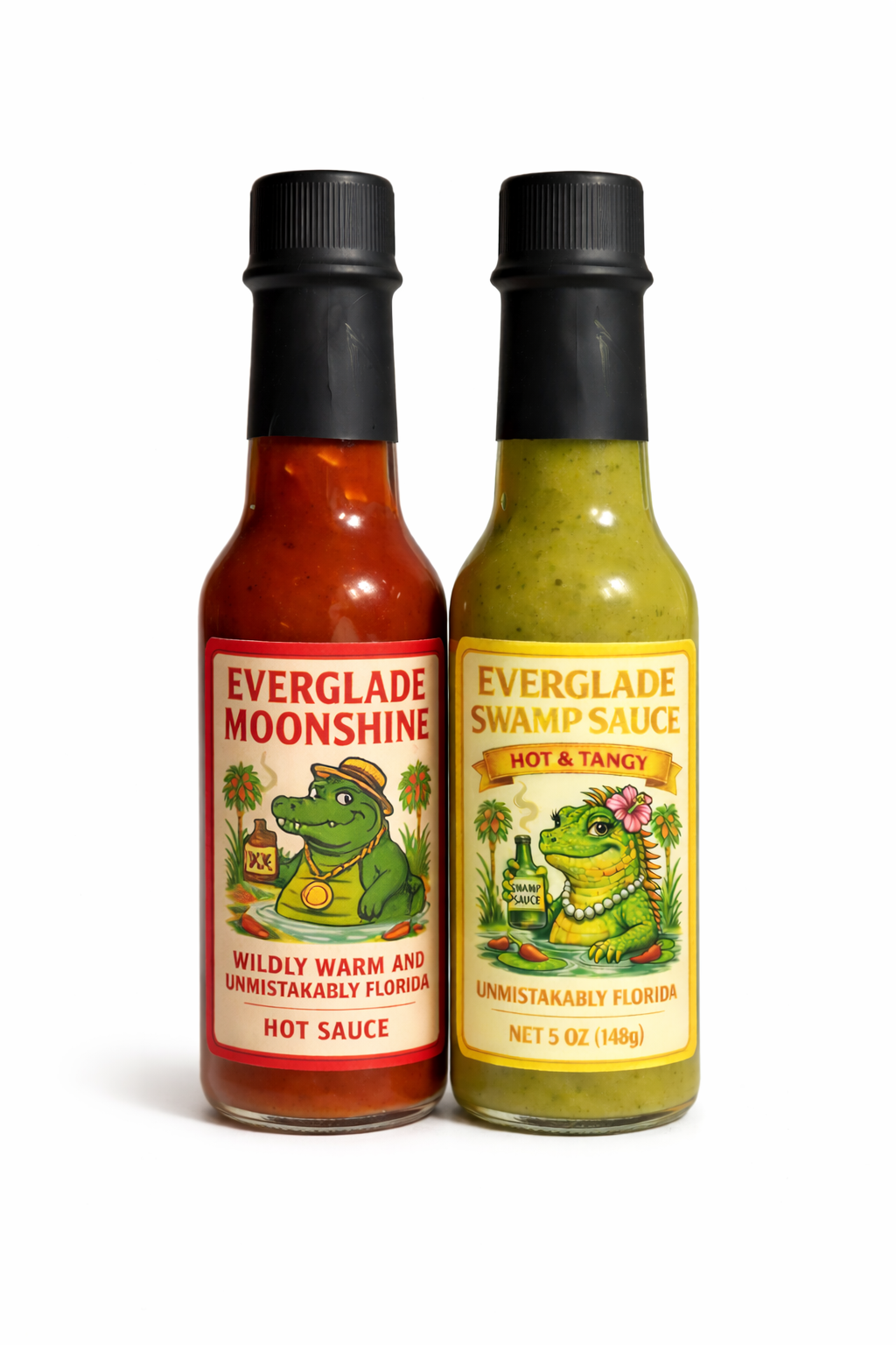 Everglade Hot & Swamp Sauce Pack
