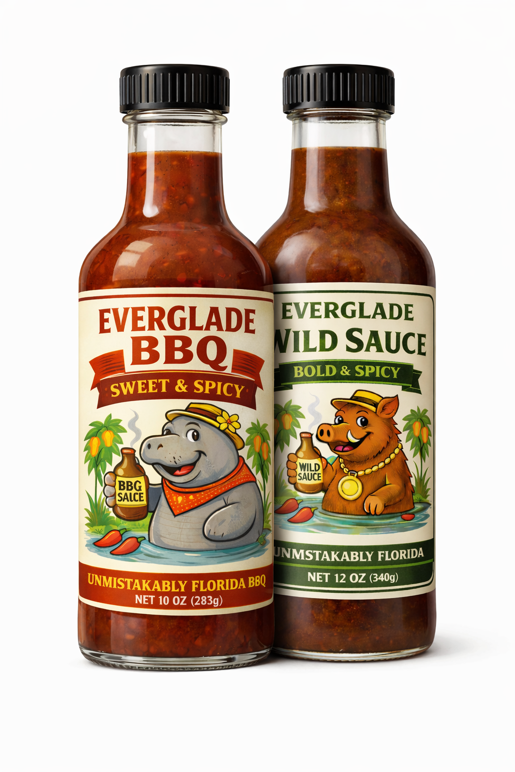 Everglade BBQ & Wild Sauce Pack