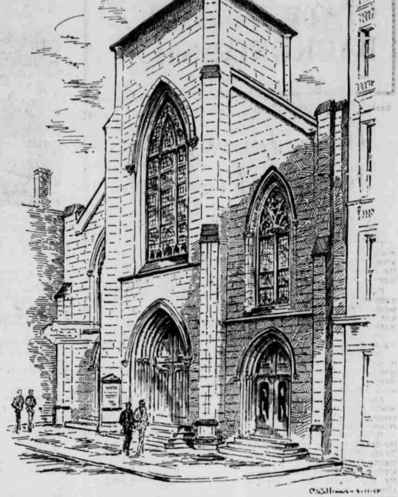 Font steps that have watched over Cincinnati for more than a centur.y ✨

The exterior of The Royce Venue tells a story long before you ever step inside. With its striking Gothic architecture, pointed archways, and towering stained glass windows, this