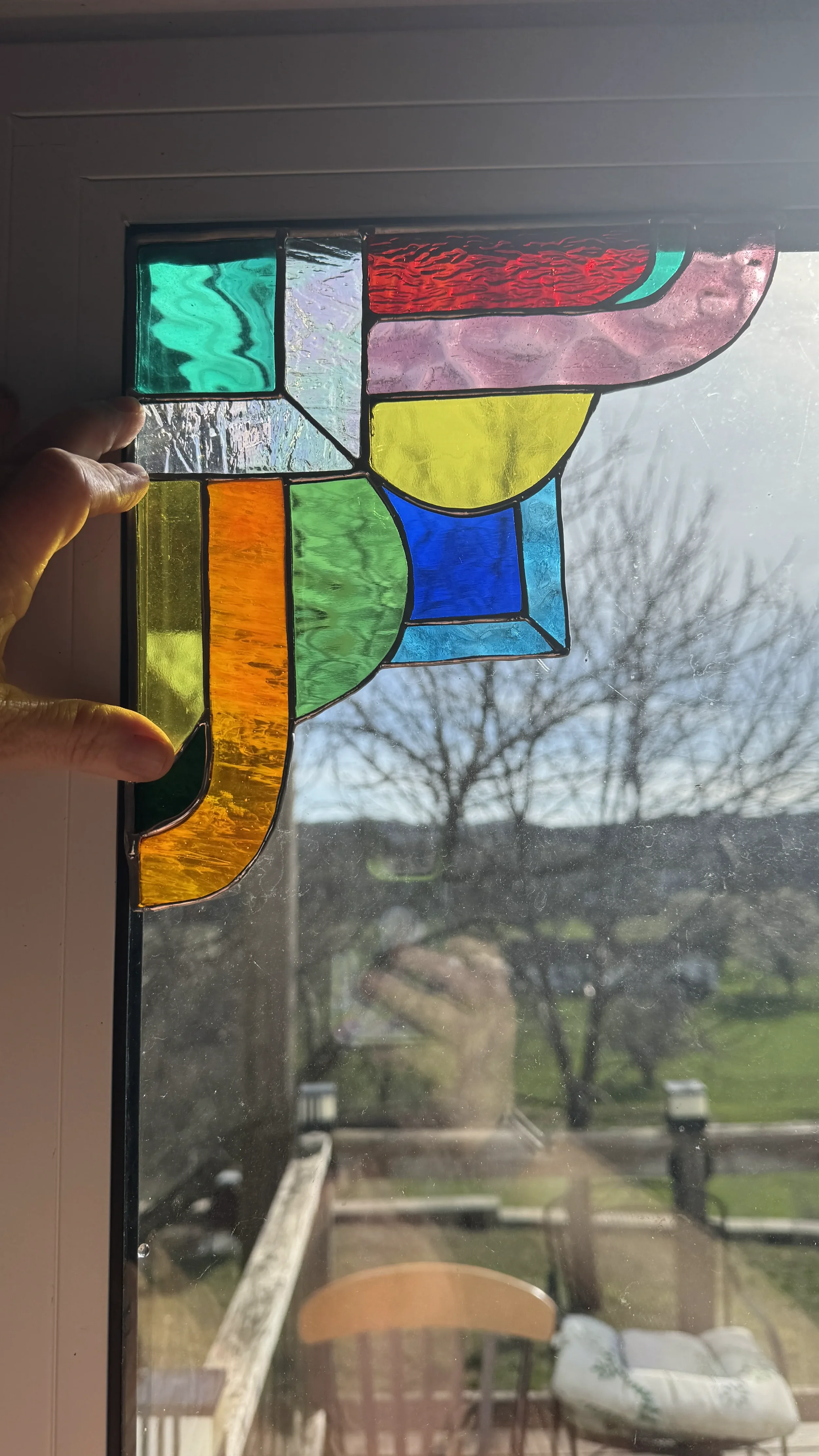Art deco style corner pieces